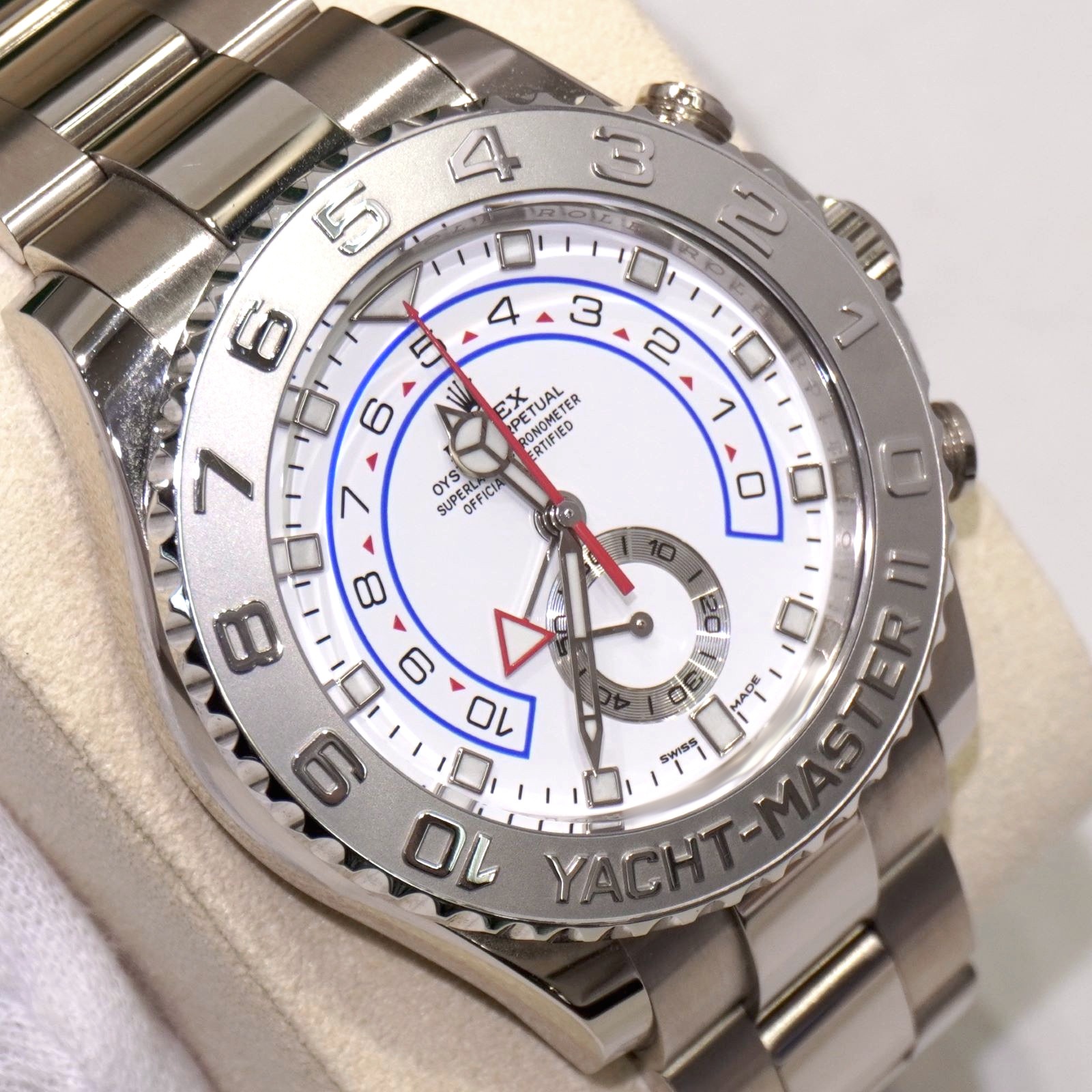E-141 ROLEX (����å���) ��åȥޥ������� �ӻ��� 116689 �ۥ磻�� WG �����̵�� ������� ���Ź