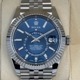 ROLEX (����å���) �������ɥ����顼 326934 �֥饤�ȥ֥롼 ����ӥ꡼ SS ������� ���ض�Ź CAT-291