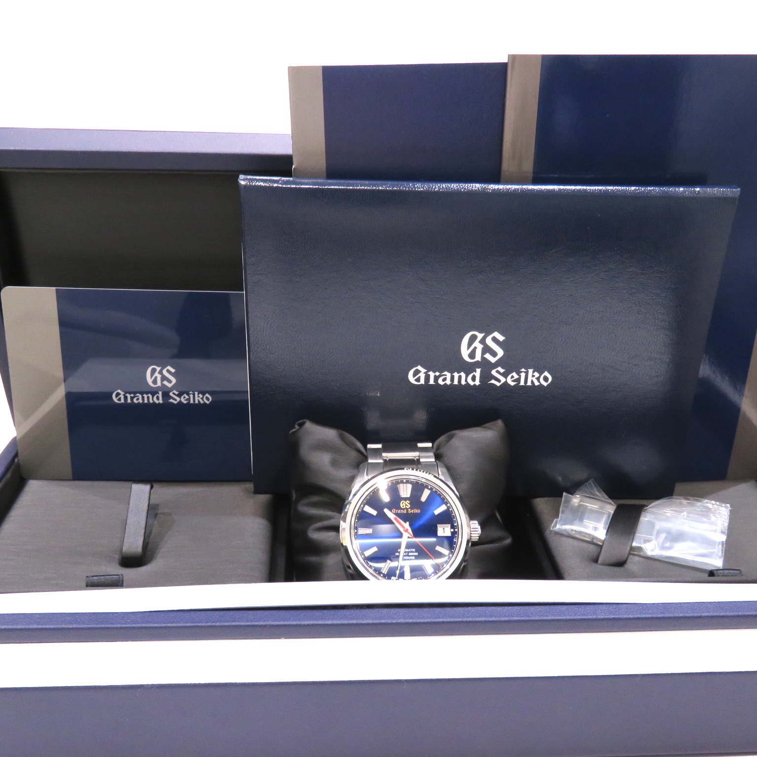 B-236 GRAND SEIKO (�����ɥ�������) �إ�ơ������쥯����� �ᥫ�˥���ϥ��ӡ���3600 60��ǯ��ǰ�����ǥ� �ӻ��� SLGH003 �֥롼 SS 3����Ĵ��ͭ�� ���� ������� ���Ź