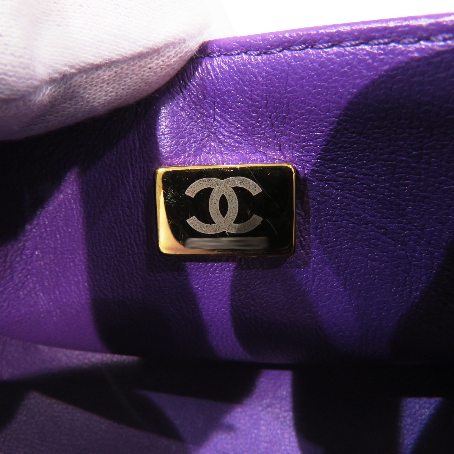 CHANEL (����ͥ�) ���⡼��ϥ�ɥХå� AS3350 �ѡ��ץ�/�ޥåȥ�����ɶ�� �٥��� ���A Z149 ���Ź