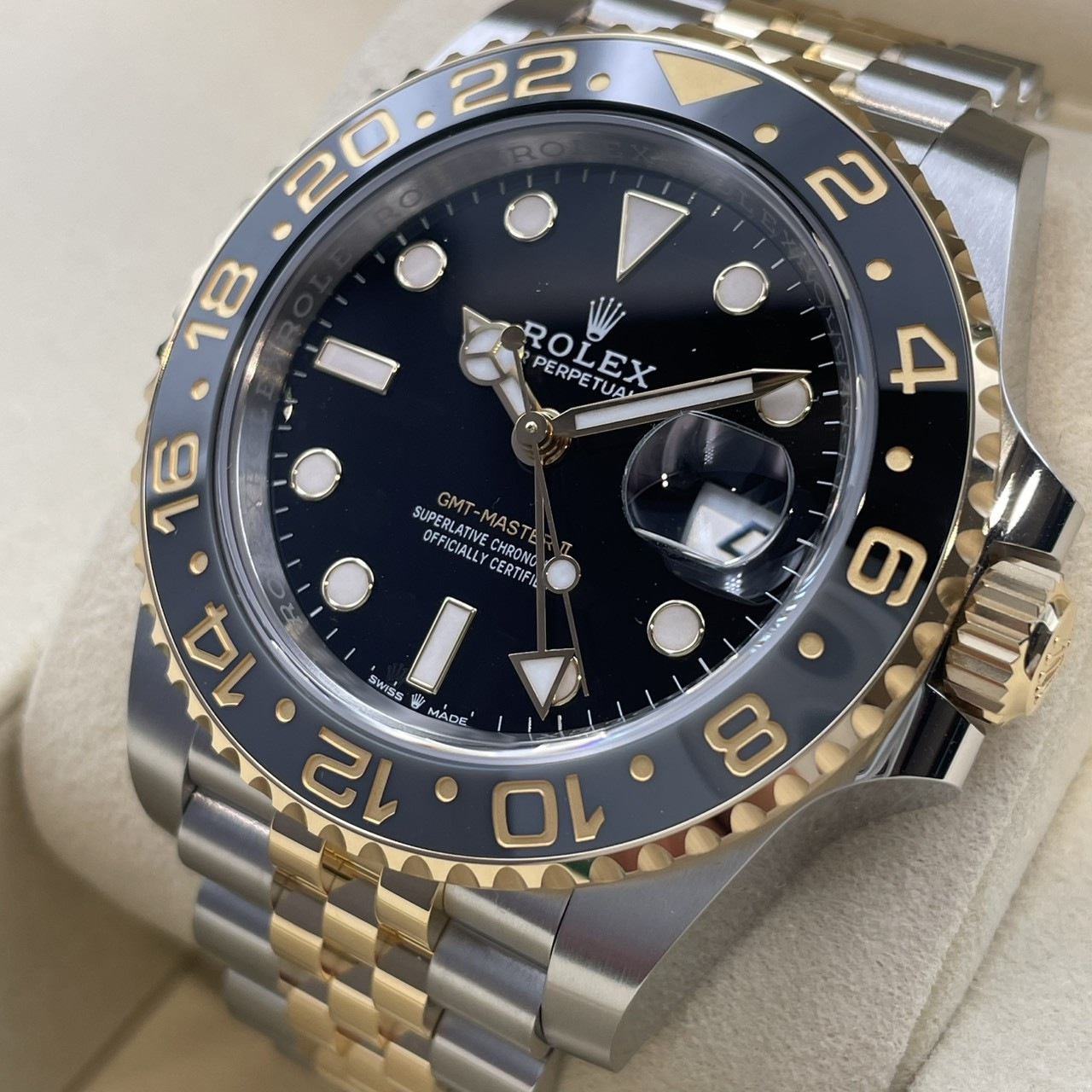 ROLEX(����å���) GMT�ޥ������� 126713GRNR �֥�å� 2026ǯ4�� ̤������ ���� SA-89 ���ض�Ź