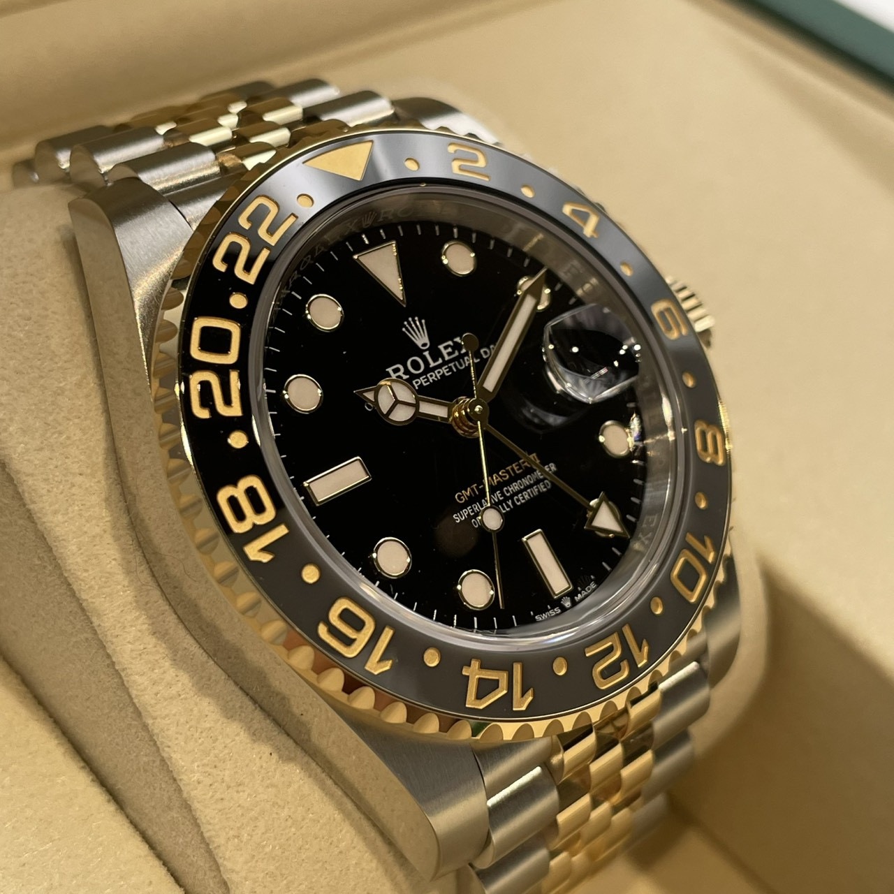 ROLEX(����å���) GMT�ޥ������� 126713GRNR �֥�å� 2026ǯ4�� ̤������ ���� SA-89 ���ض�Ź