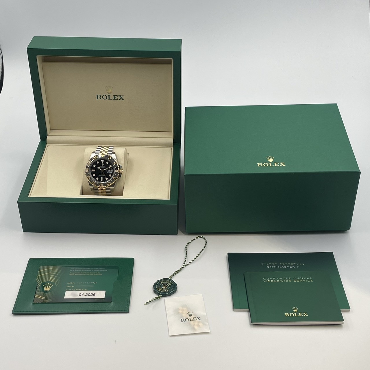 ROLEX(����å���) GMT�ޥ������� 126713GRNR �֥�å� 2026ǯ4�� ̤������ ���� SA-89 ���ض�Ź