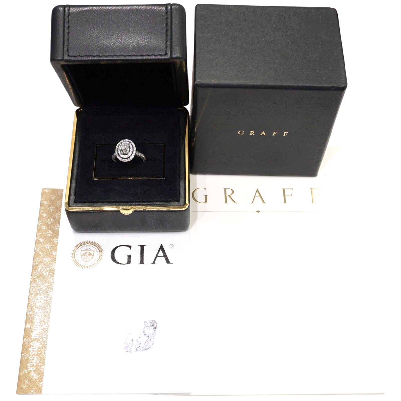 GRAFF(�����) �����Х륫�åȥ�������� �ĥ��󥳥󥹥ƥ졼������� 6�� K18�ۥ磻�ȥ������ ��������� 0.73cts ���A N57 ���Ź