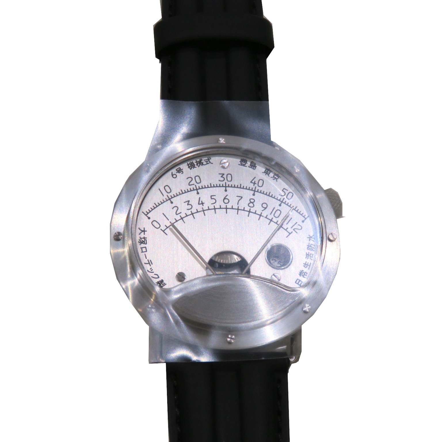 【新品未使用】　大塚ローテック 6号　2025年10月最新仕様　腕時計 大塚ローテック シルバー No.6 2025年10月 レザー 完品 シルバー 未
