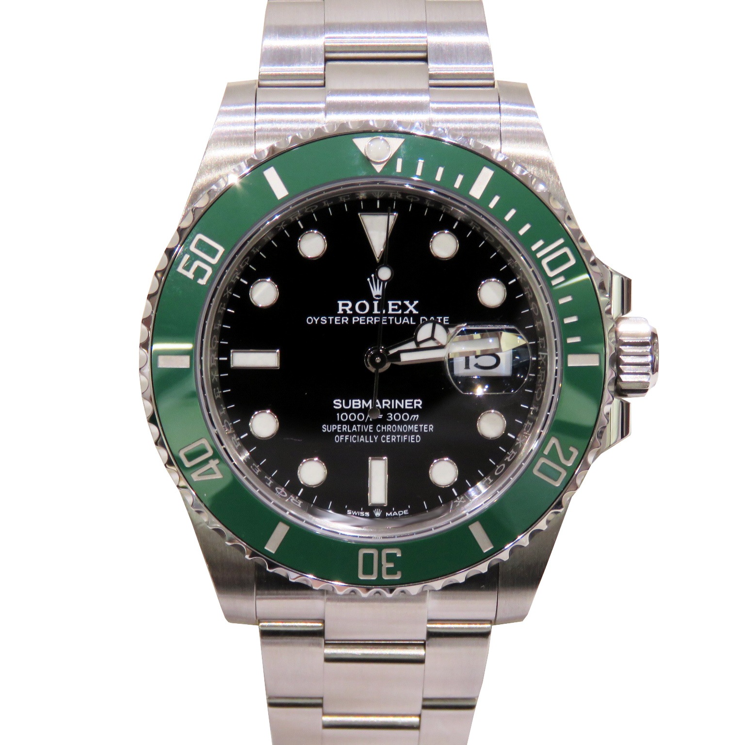 C-161 ROLEX (����å���) ���֥ޥ꡼�ʡ��ǥ��� �ӻ��� 126610LV �֥�å� SS ���������� ̤Ĵ�� ��°�ʴ��� ������� ���Ź