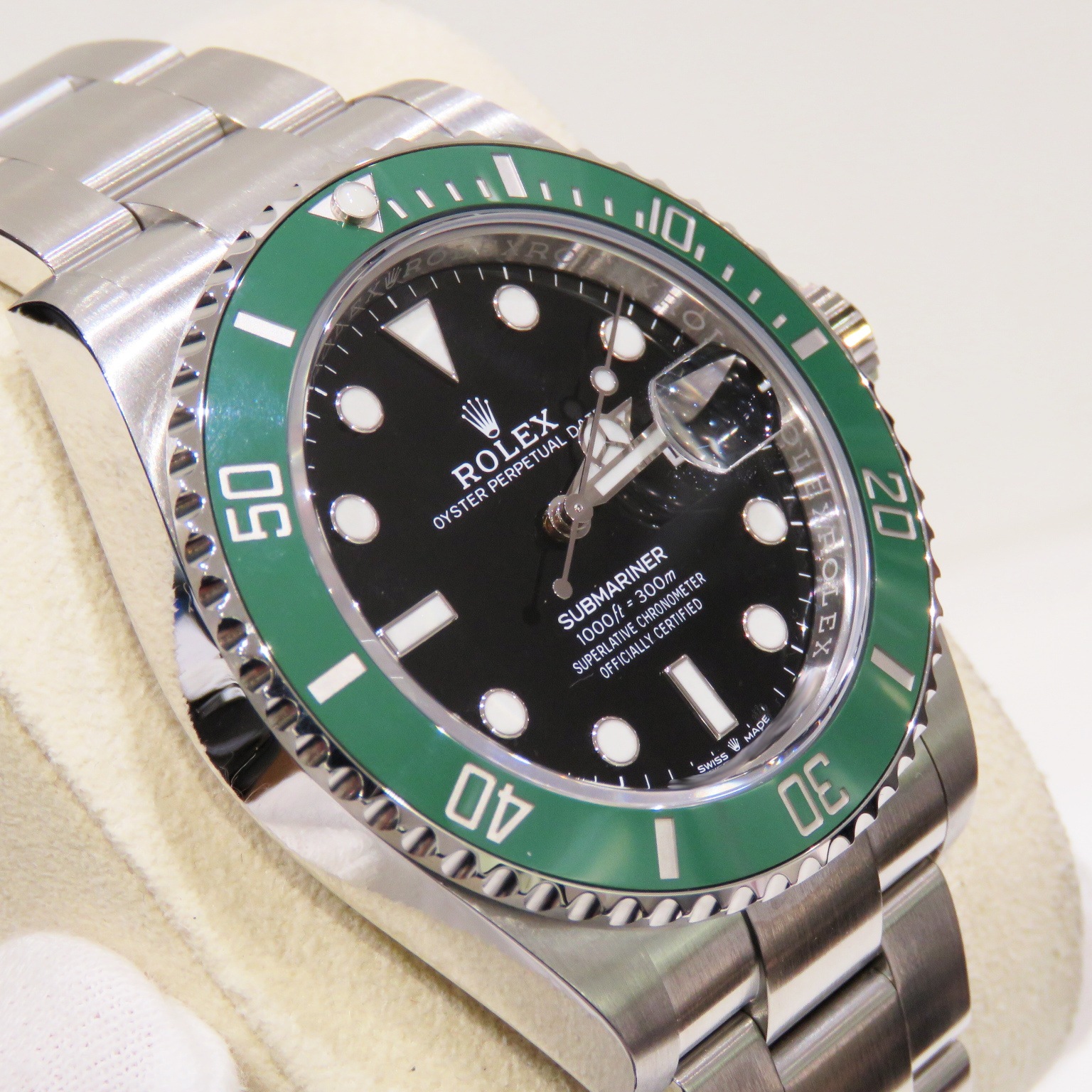 C-161 ROLEX (����å���) ���֥ޥ꡼�ʡ��ǥ��� �ӻ��� 126610LV �֥�å� SS ���������� ̤Ĵ�� ��°�ʴ��� ������� ���Ź