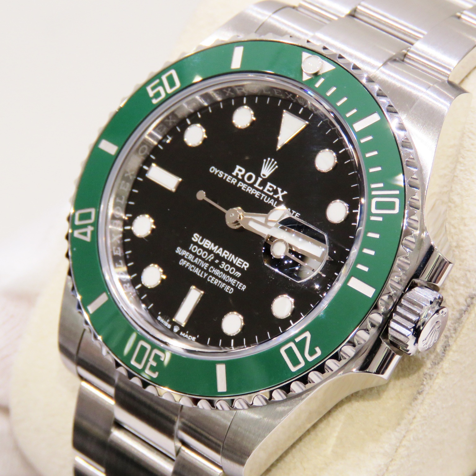 C-161 ROLEX (����å���) ���֥ޥ꡼�ʡ��ǥ��� �ӻ��� 126610LV �֥�å� SS ���������� ̤Ĵ�� ��°�ʴ��� ������� ���Ź