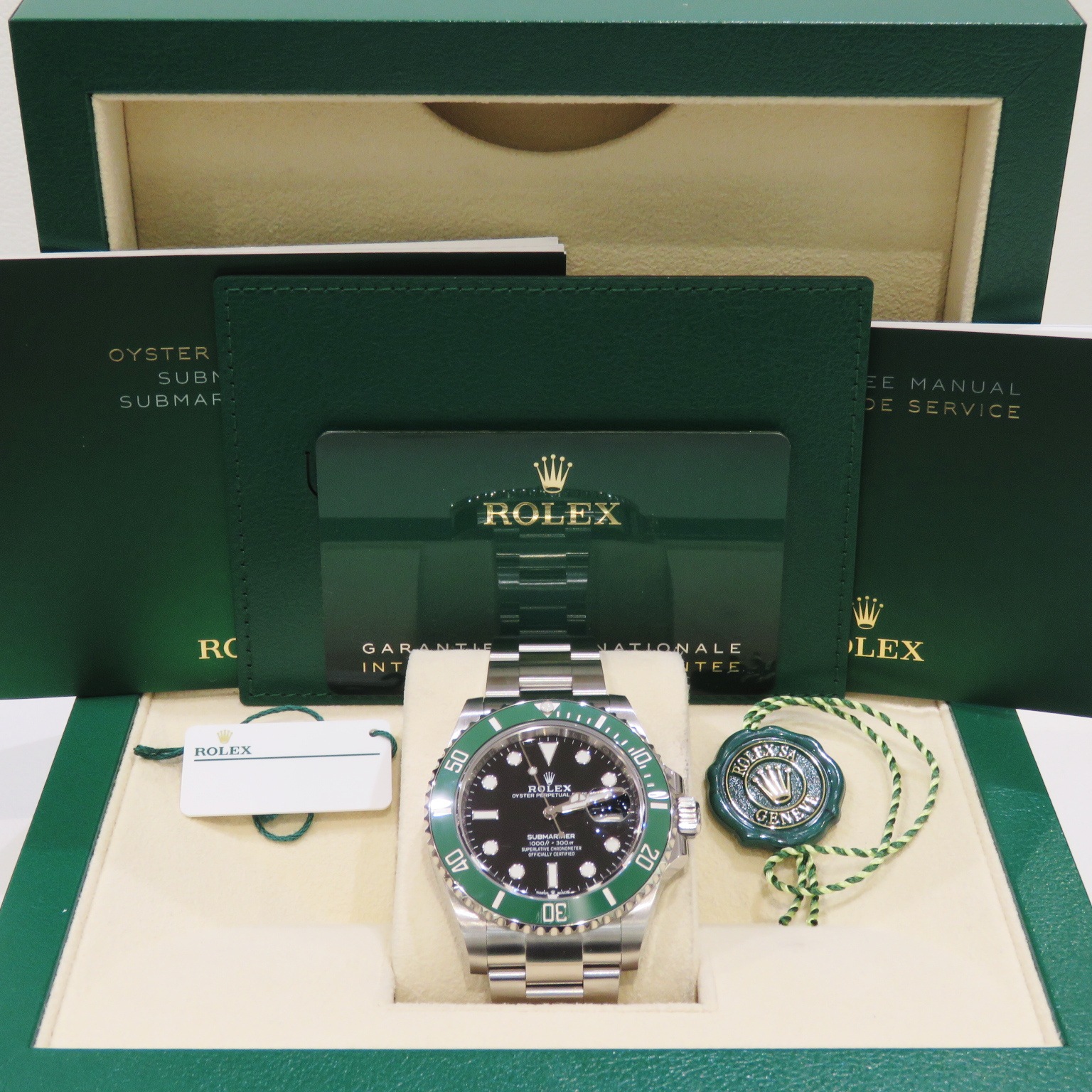 C-161 ROLEX (����å���) ���֥ޥ꡼�ʡ��ǥ��� �ӻ��� 126610LV �֥�å� SS ���������� ̤Ĵ�� ��°�ʴ��� ������� ���Ź