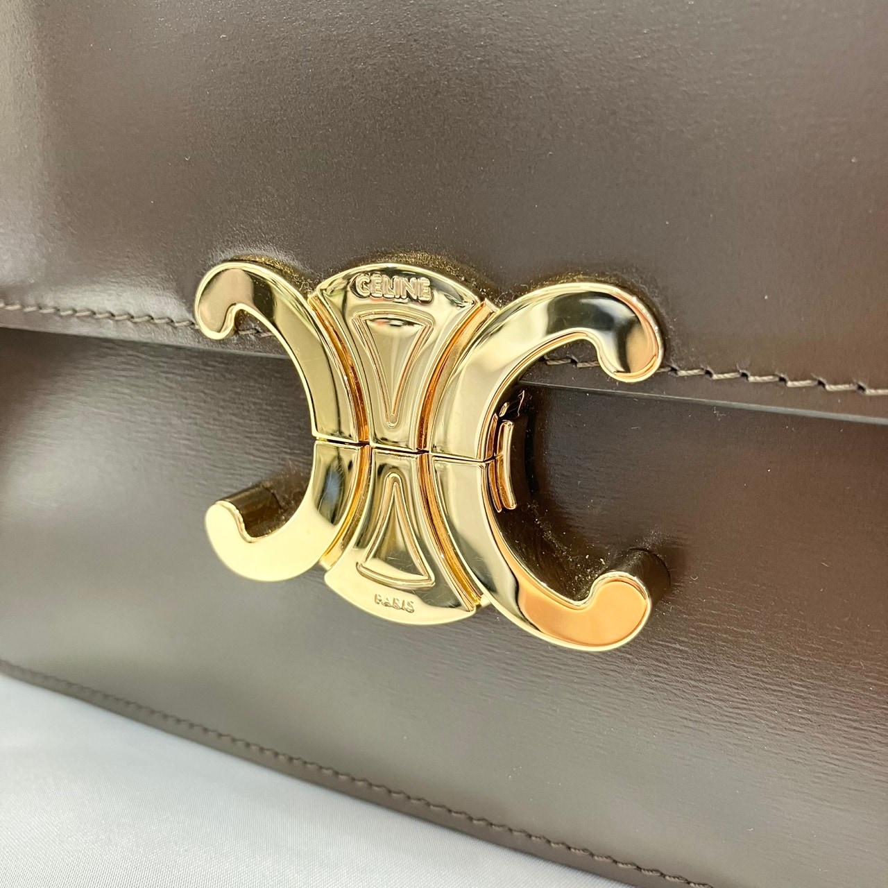 CELINE(���꡼��) �ȥꥪ��� ���饷�å��ߥǥ����� ���������Хå� 187363 �֥饦�� �����ե����� ����� UB-36 (����Ź)