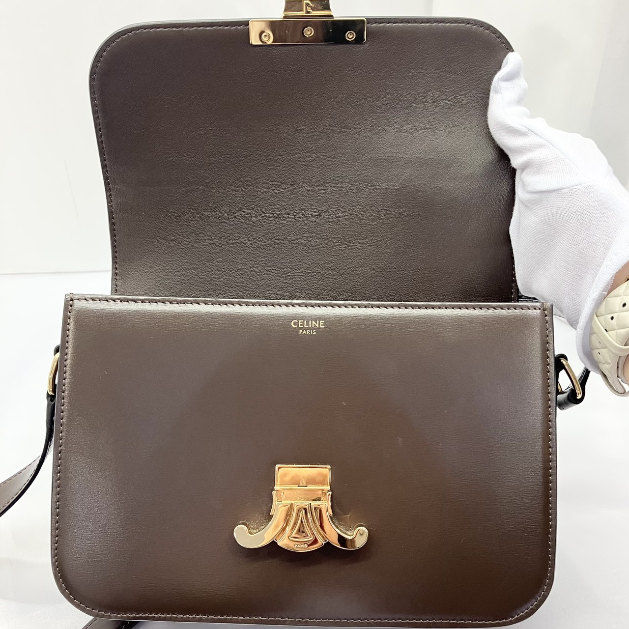 CELINE(���꡼��) �ȥꥪ��� ���饷�å��ߥǥ����� ���������Хå� 187363 �֥饦�� �����ե����� ����� UB-36 (����Ź)