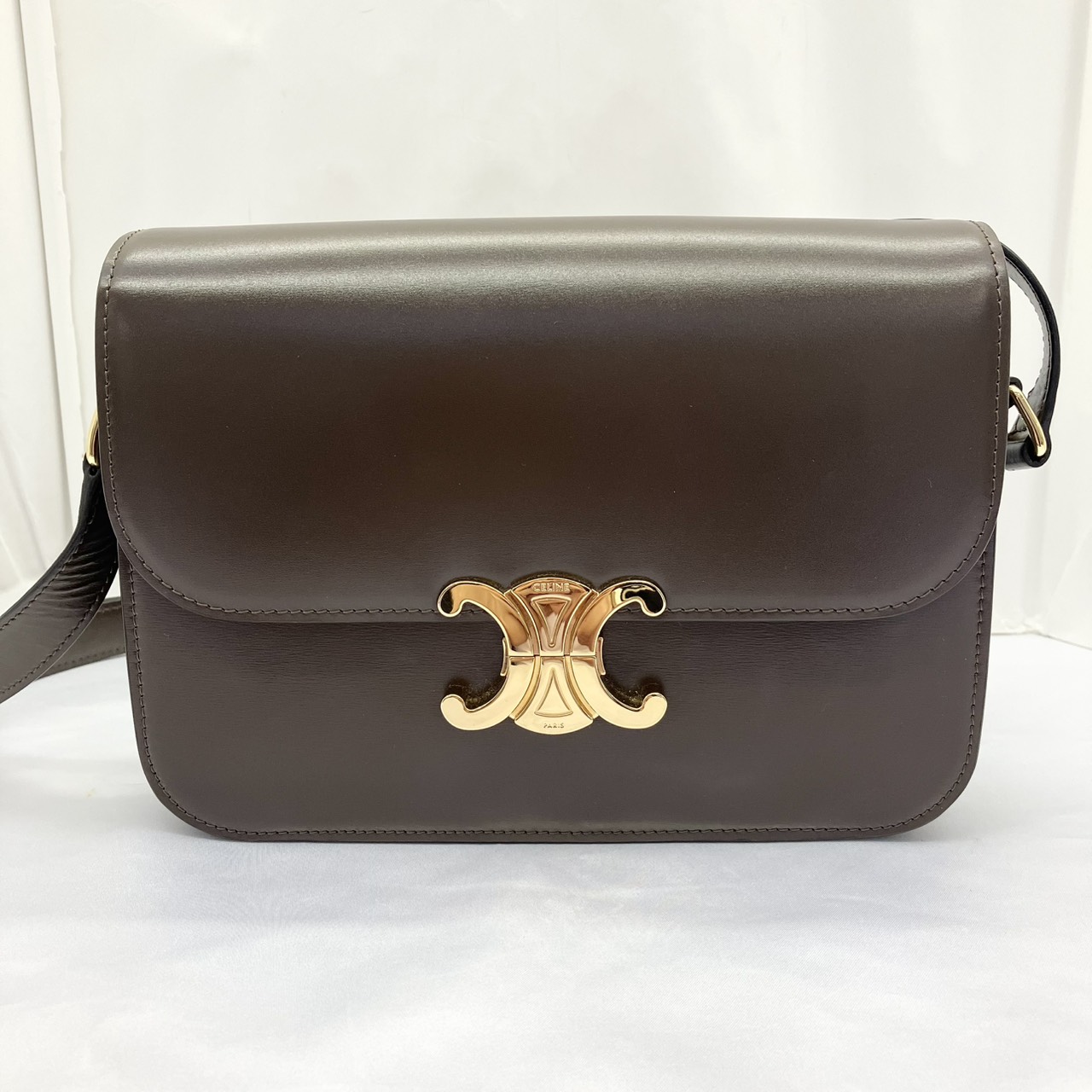 CELINE(���꡼��) �ȥꥪ��� ���饷�å��ߥǥ����� ���������Хå� 187363 �֥饦�� �����ե����� ����� UB-36 (����Ź)