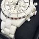 CHANEL(����ͥ�) J12 �����Υ���� H1007  �ۥ磻��ʸ���� 2012ǯ11�� ����� UK-36 (����Ź)