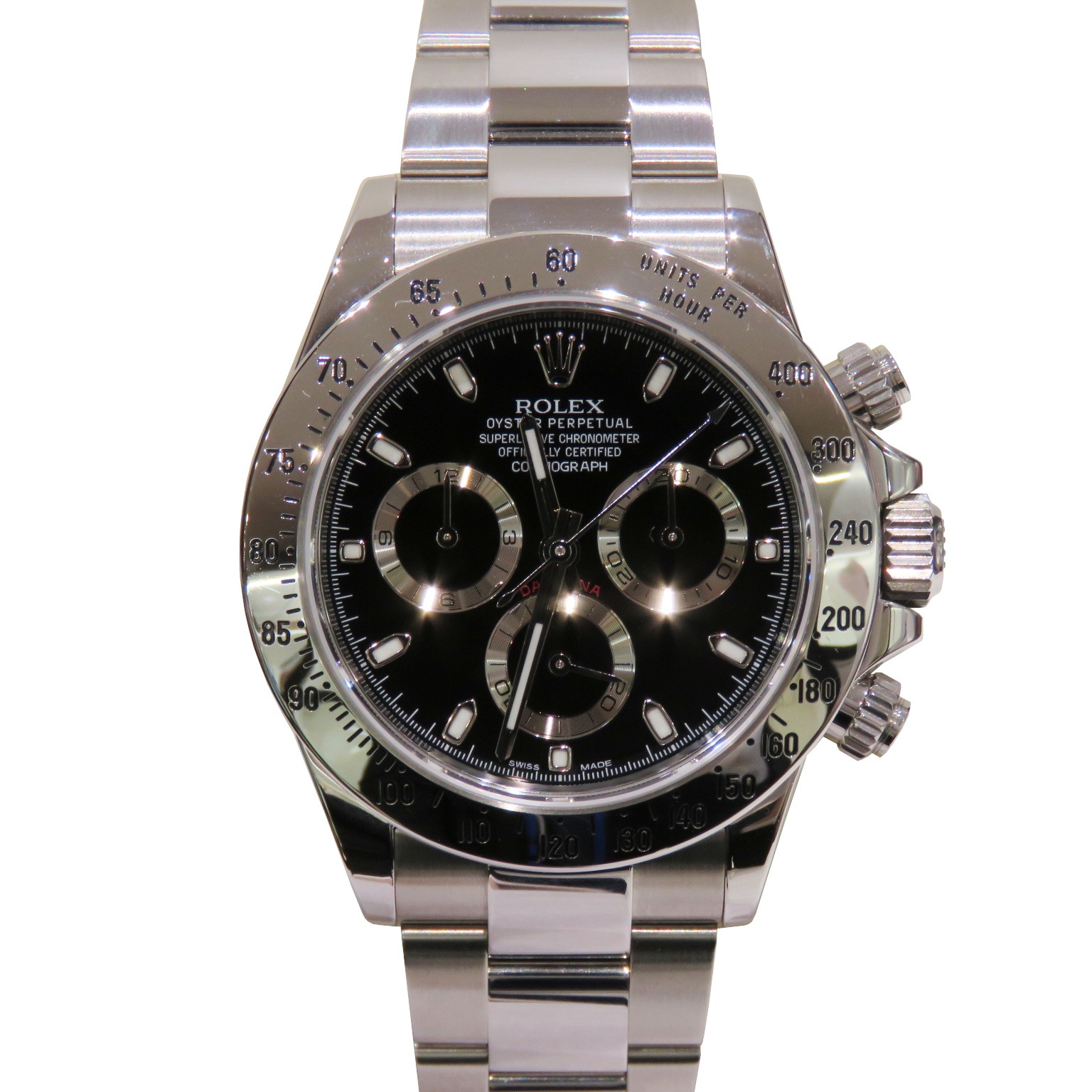 B-217 ROLEX (����å���) �����⥰��եǥ��ȥ� �ӻ��� 116520 �֥�å� SS ���������� ���̥Хå��� ̤Ĵ�� ��°�ʴ��� ������� ���Ź