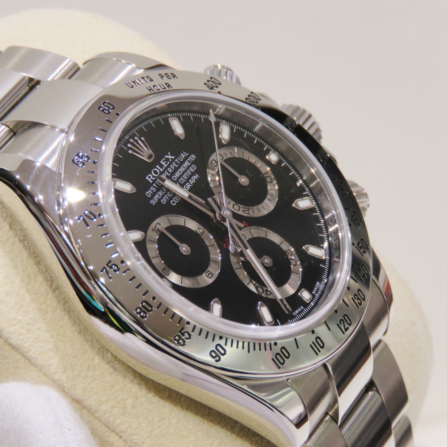 B-217 ROLEX (����å���) �����⥰��եǥ��ȥ� �ӻ��� 116520 �֥�å� SS ���������� ���̥Хå��� ̤Ĵ�� ��°�ʴ��� ������� ���Ź