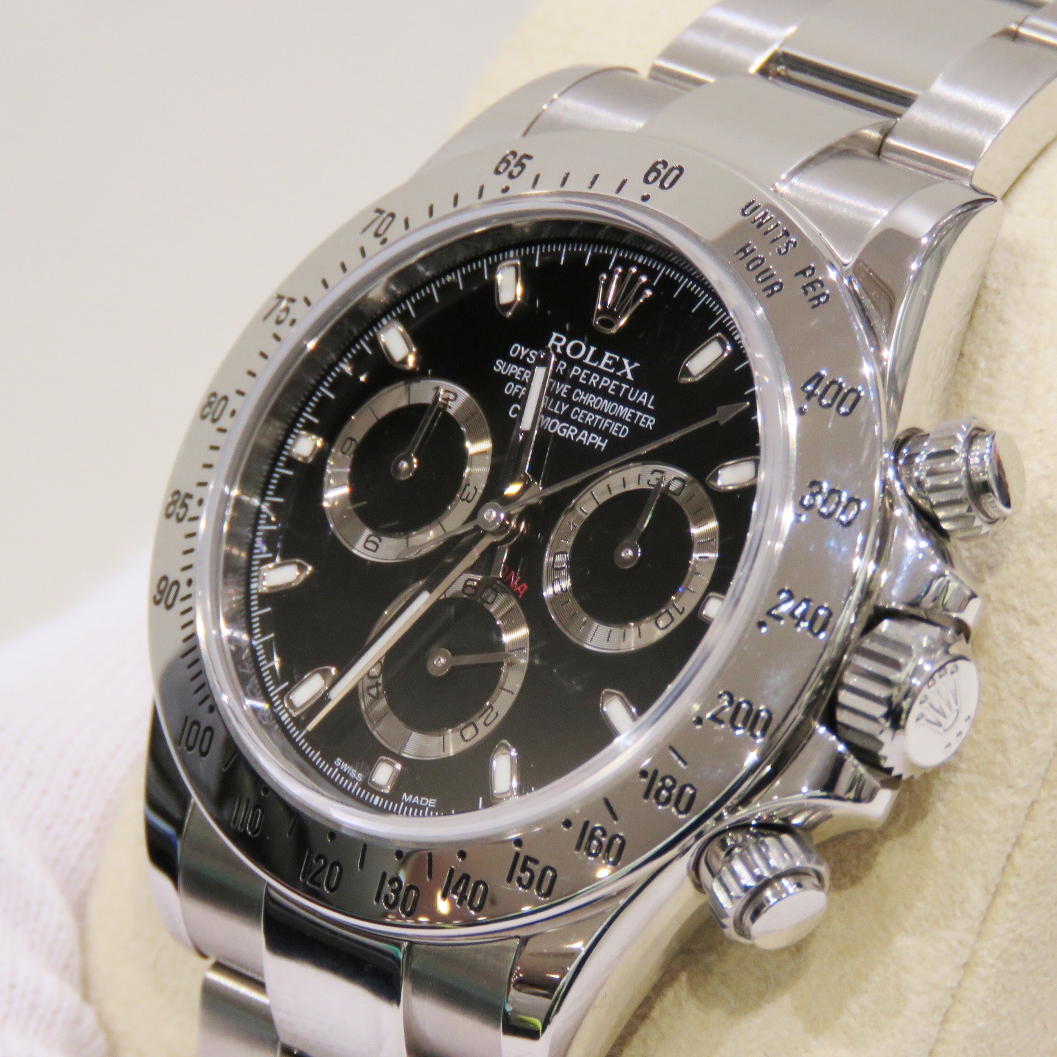 B-217 ROLEX (����å���) �����⥰��եǥ��ȥ� �ӻ��� 116520 �֥�å� SS ���������� ���̥Хå��� ̤Ĵ�� ��°�ʴ��� ������� ���Ź