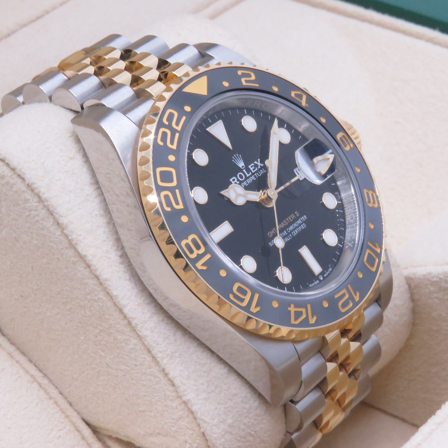 ROLEX(����å���)/GMT�ޥ�������/126713GRNR/�֥�å�/����ӥ꡼/2023.9��/���A/NAC-599��̾�Ų�Ź��