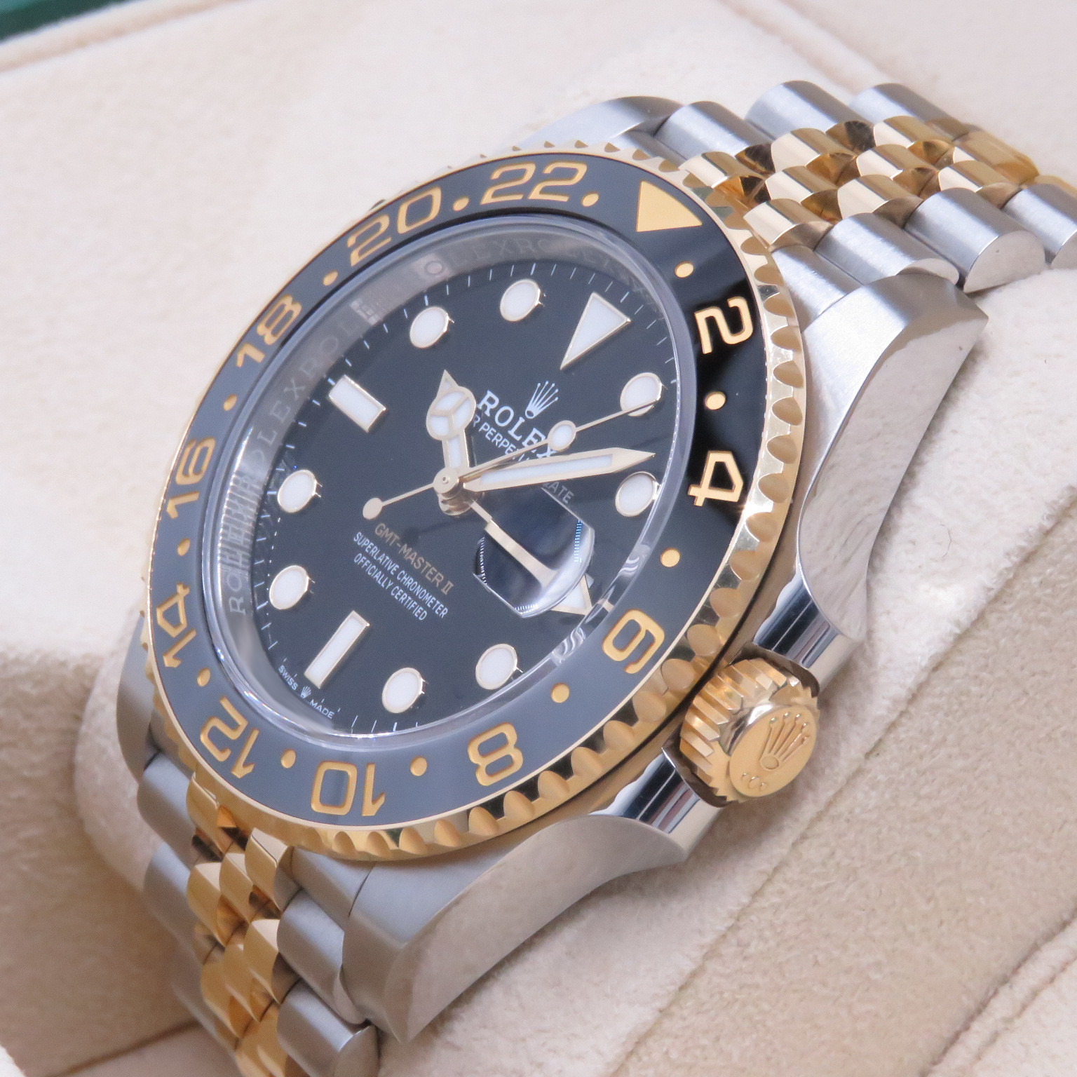 ROLEX(����å���)/GMT�ޥ�������/126713GRNR/�֥�å�/����ӥ꡼/2023.9��/���A/NAC-599��̾�Ų�Ź��
