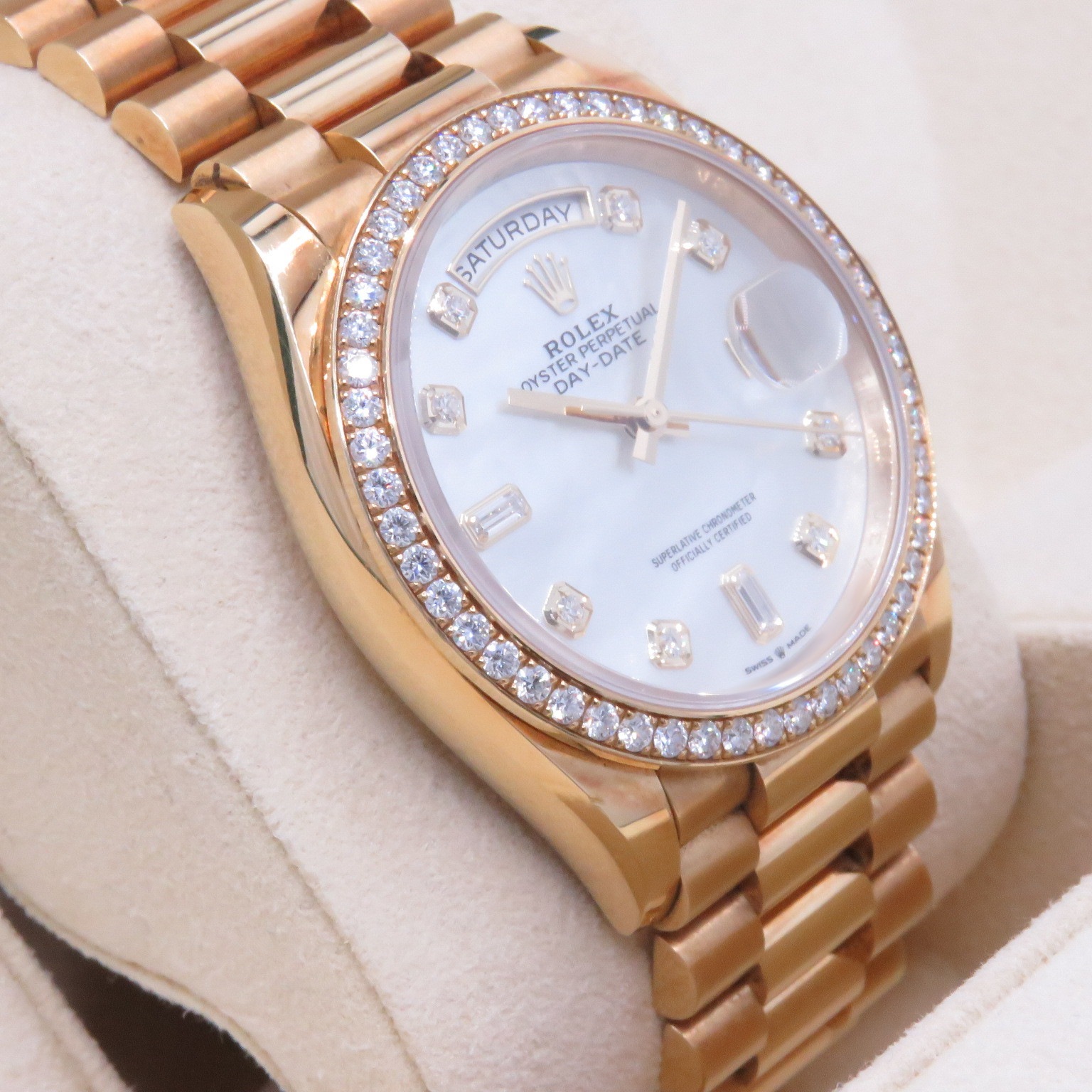 ROLEX(����å���)/�ǥ��ǥ���36/128348RBR/�ۥ磻�ȥ�����/8P/2�Х��åȥ�����/2022.3��/���B/NAC-685��̾�Ų�Ź��