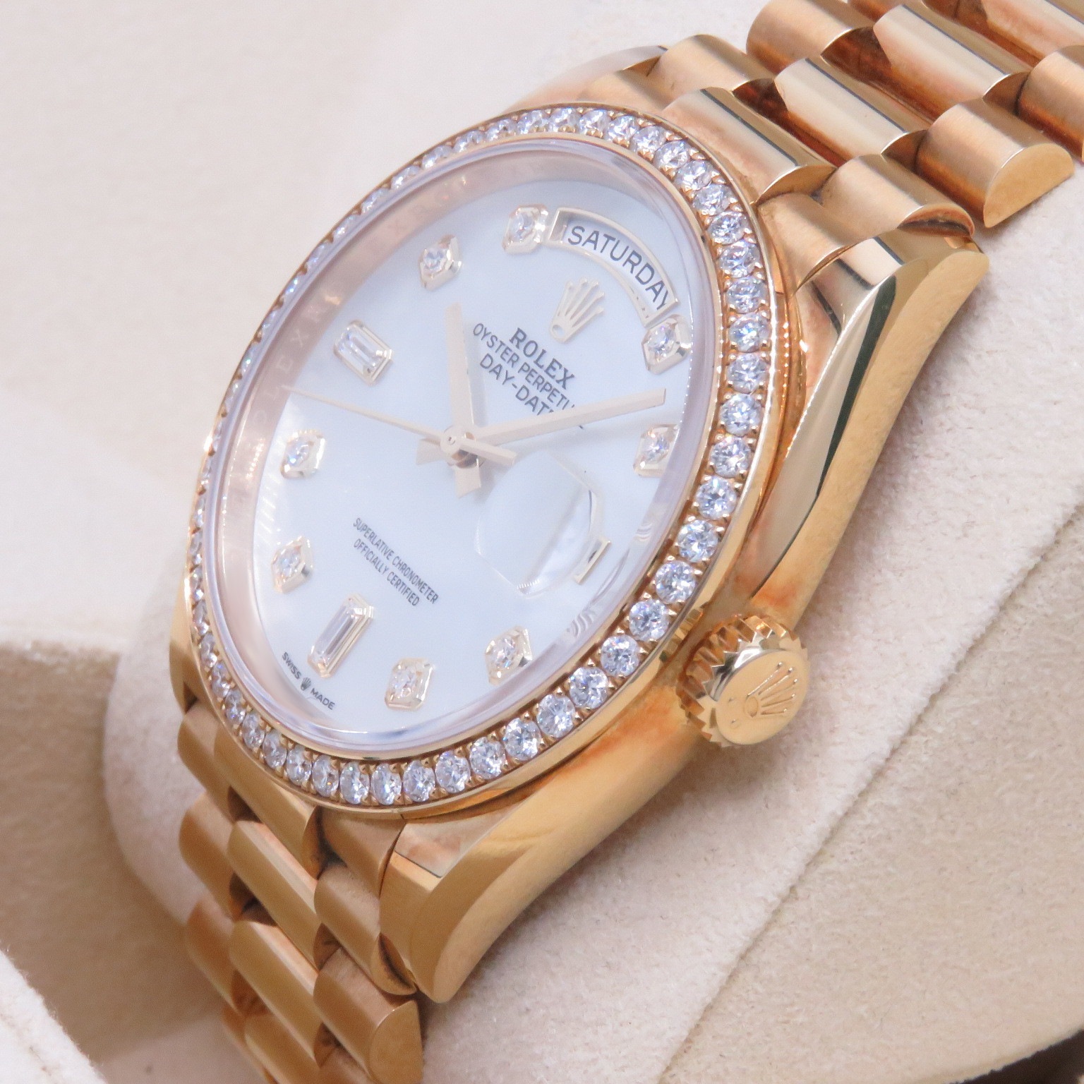 ROLEX(����å���)/�ǥ��ǥ���36/128348RBR/�ۥ磻�ȥ�����/8P/2�Х��åȥ�����/2022.3��/���B/NAC-685��̾�Ų�Ź��