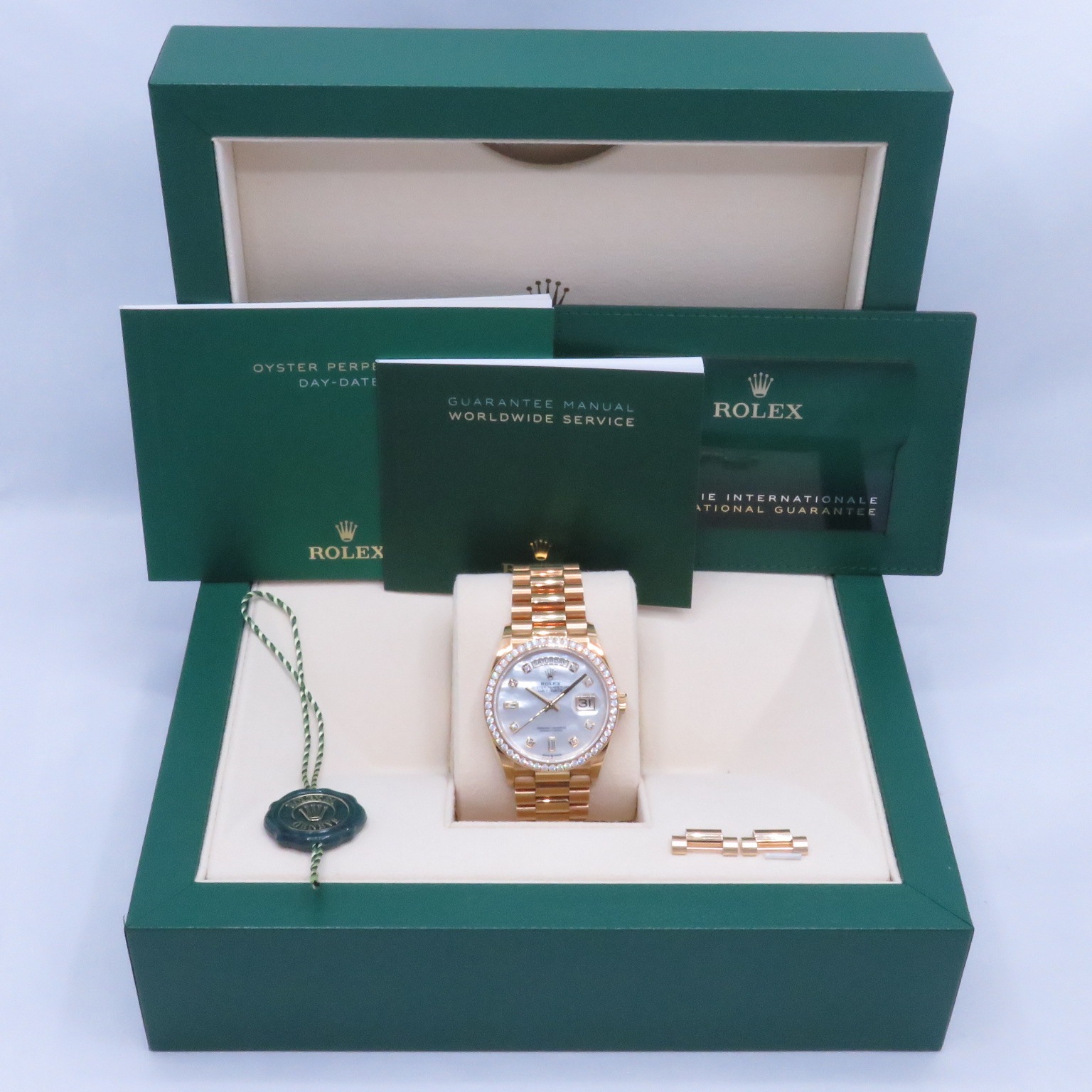 ROLEX(����å���)/�ǥ��ǥ���36/128348RBR/�ۥ磻�ȥ�����/8P/2�Х��åȥ�����/2022.3��/���B/NAC-685��̾�Ų�Ź��
