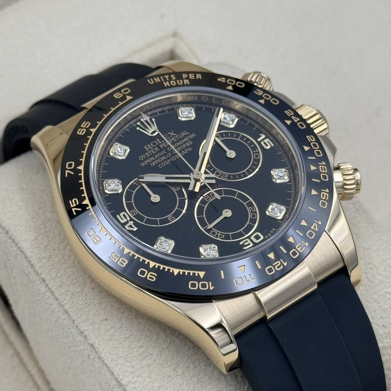 ROLEX(����å���) �����⥰��եǥ��ȥ� 116518LN 8PD�֥�å� YG/��С� ����Ʊ�� ���ض�Ź CAT-844