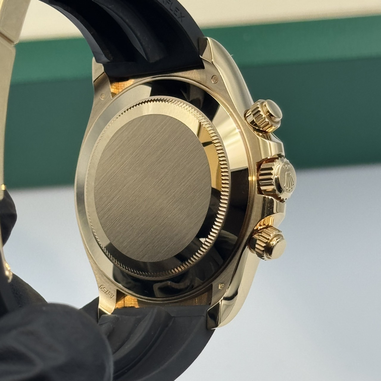 ROLEX(����å���) �����⥰��եǥ��ȥ� 116518LN 8PD�֥�å� YG/��С� ����Ʊ�� ���ض�Ź CAT-844