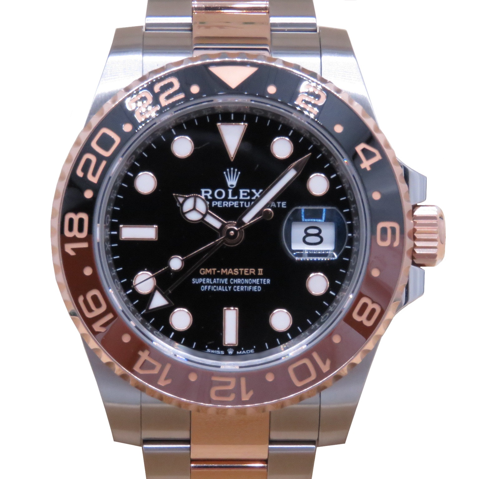 ROLEX(����å���)/GMT�ޥ�������/126711CHNR/���ե�����/�֥�å�/����������/����Ĵͭ/2024.7��/���A/NAC-600��̾�Ų�Ź��