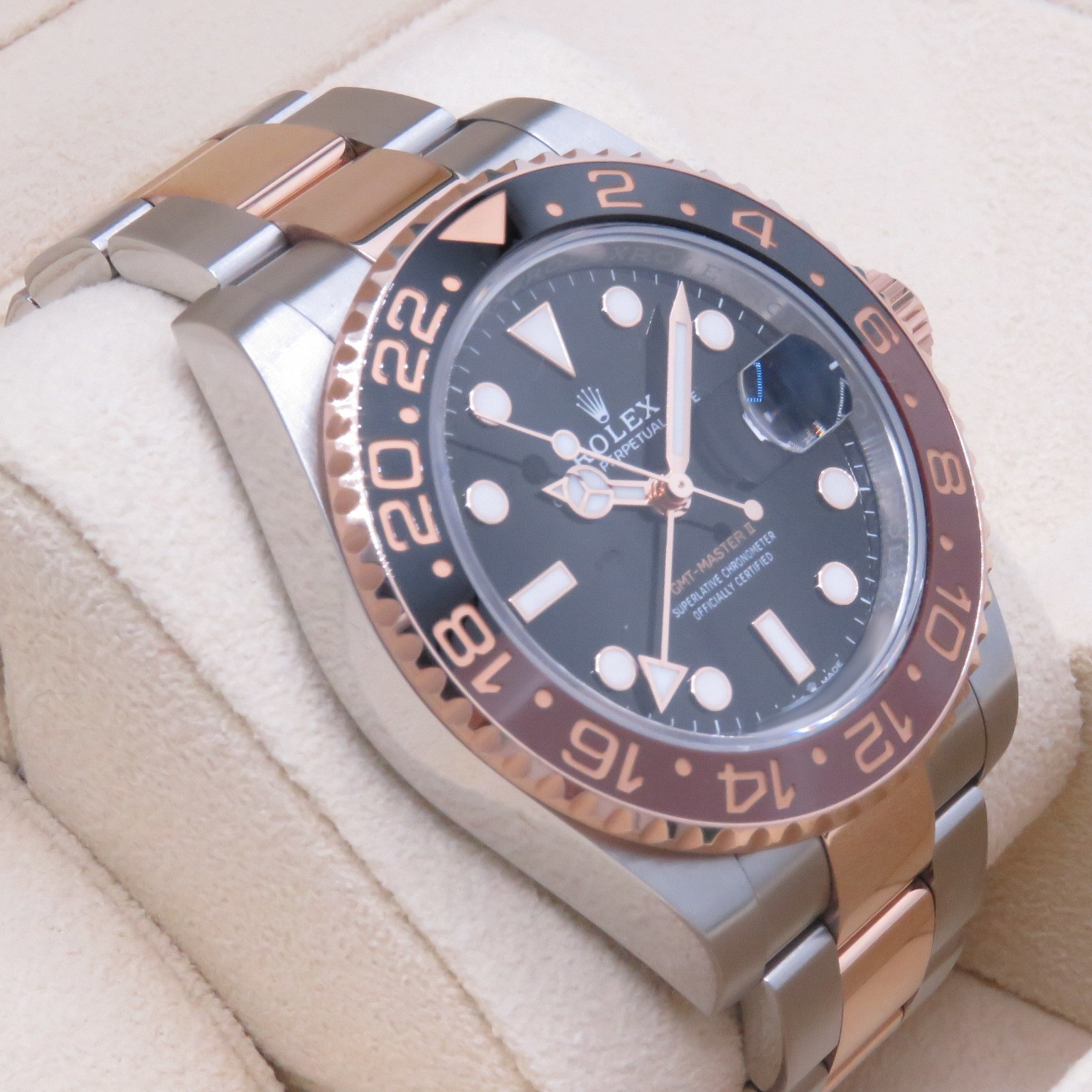 ROLEX(����å���)/GMT�ޥ�������/126711CHNR/���ե�����/�֥�å�/����������/����Ĵͭ/2024.7��/���A/NAC-600��̾�Ų�Ź��