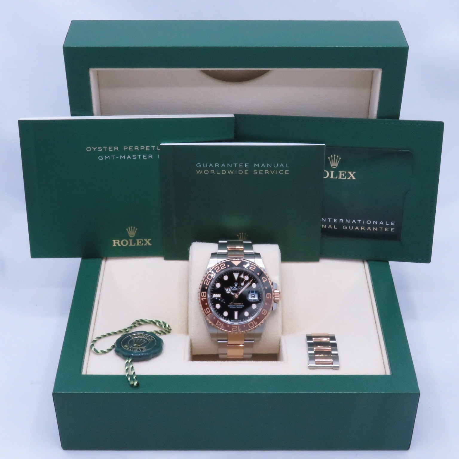 ROLEX(����å���)/GMT�ޥ�������/126711CHNR/���ե�����/�֥�å�/����������/����Ĵͭ/2024.7��/���A/NAC-600��̾�Ų�Ź��