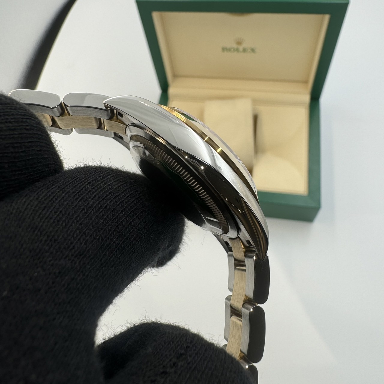 ROLEX (����å���) �������ץ����顼36 124273 �֥�å� SS/YG ������� ���ض�Ź CAT-319