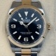ROLEX (����å���) �������ץ����顼36 124273 �֥�å� SS/YG ������� ���ض�Ź CAT-319