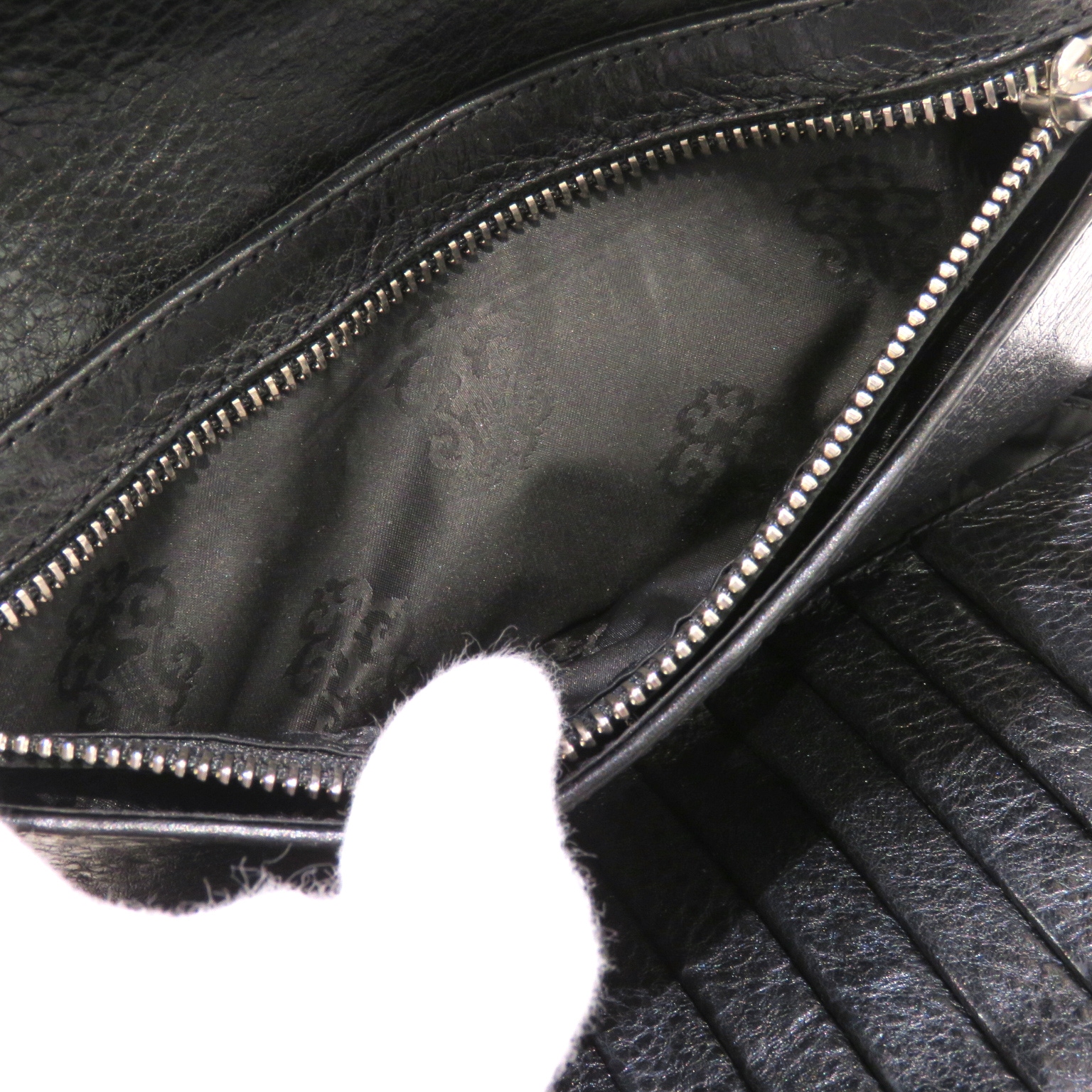 CHROME HEARTS (������ϡ���) �������֥������ѥå� Ĺ���� �֥�å� �쥶�� ���A V21 ���Ź