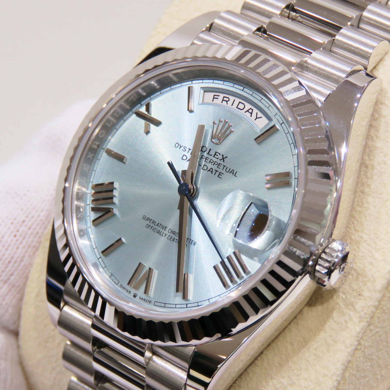 ROLEX (����å���) �ǥ��ǥ���40 �ӻ��� 228236 �������֥롼 �����ޥ� �ץ���� �ץ쥸�ǥ�ȥ֥쥹 ̤Ĵ�� ��°�ʴ��� ������� A-158 ���Ź