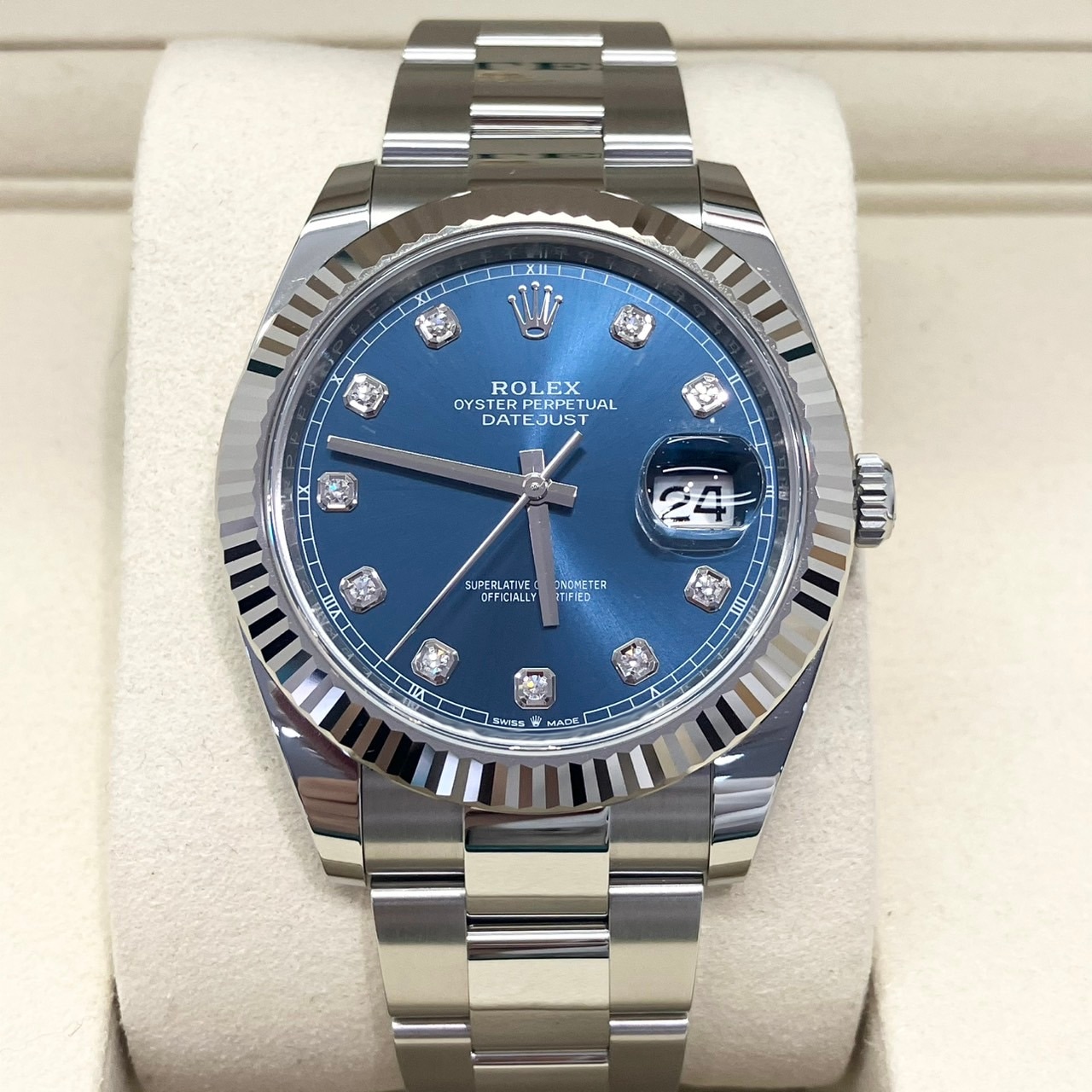 ROLEX(����å���) �ǥ��ȥ��㥹��41 126334G 10P������ �֥롼ʸ���� 2026ǯ2�� ����Ʊ�� UL-22 (����Ź)��