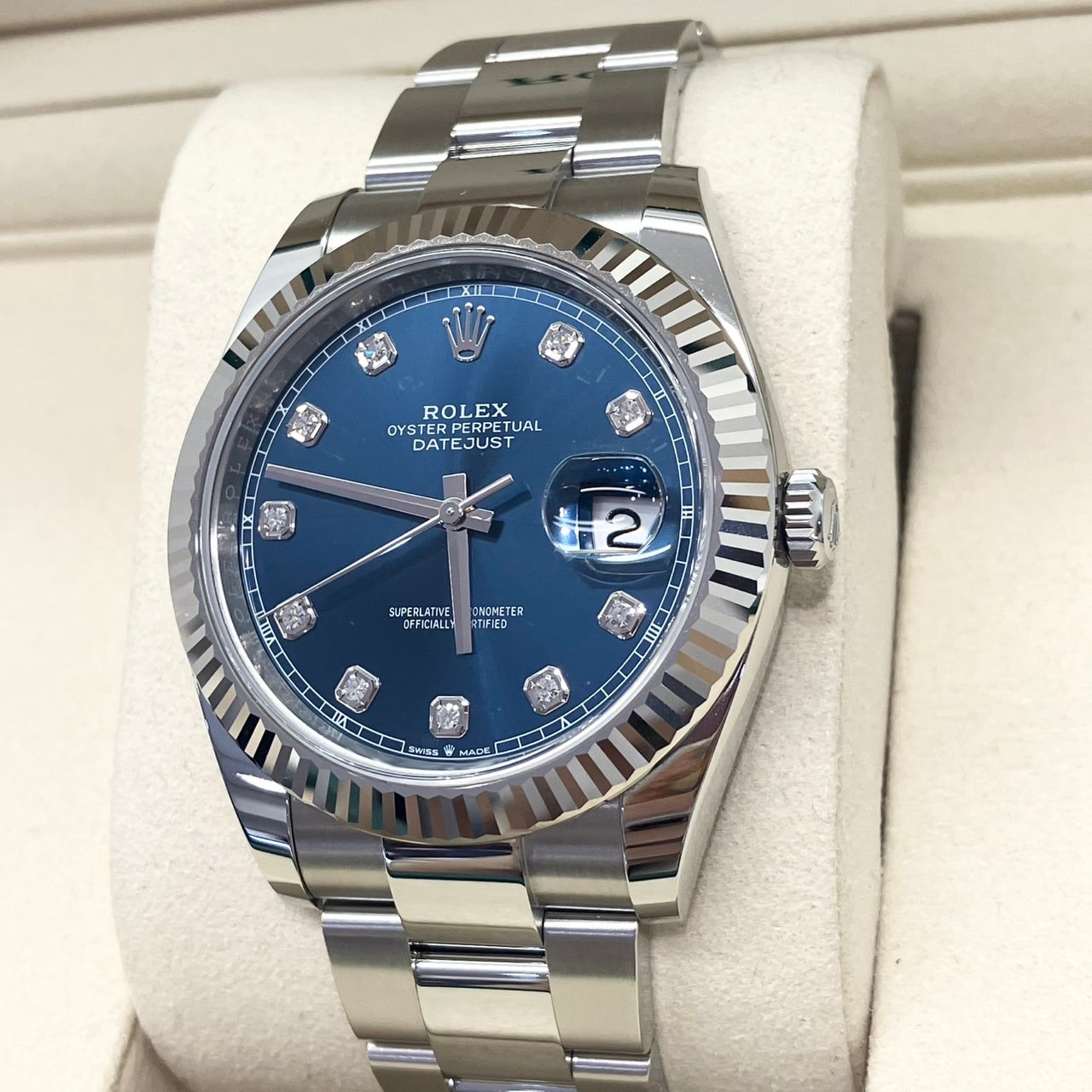 ROLEX(����å���) �ǥ��ȥ��㥹��41 126334G 10P������ �֥롼ʸ���� 2026ǯ2�� ����Ʊ�� UL-22 (����Ź)��