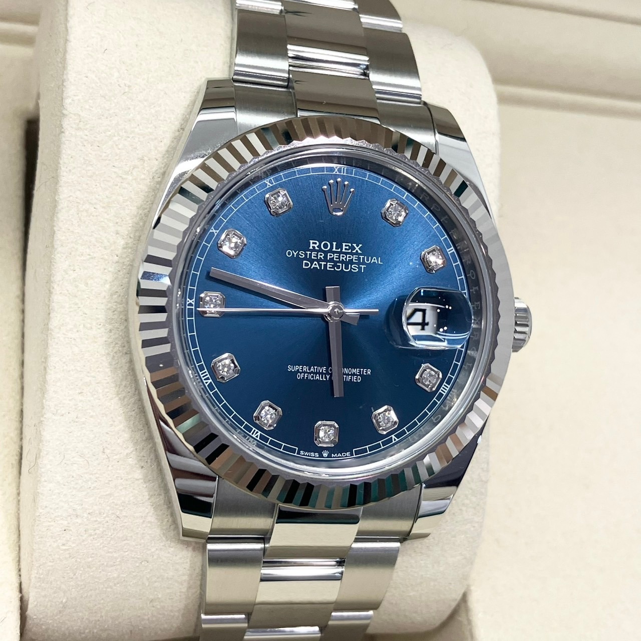 ROLEX(����å���) �ǥ��ȥ��㥹��41 126334G 10P������ �֥롼ʸ���� 2026ǯ2�� ����Ʊ�� UL-22 (����Ź)��