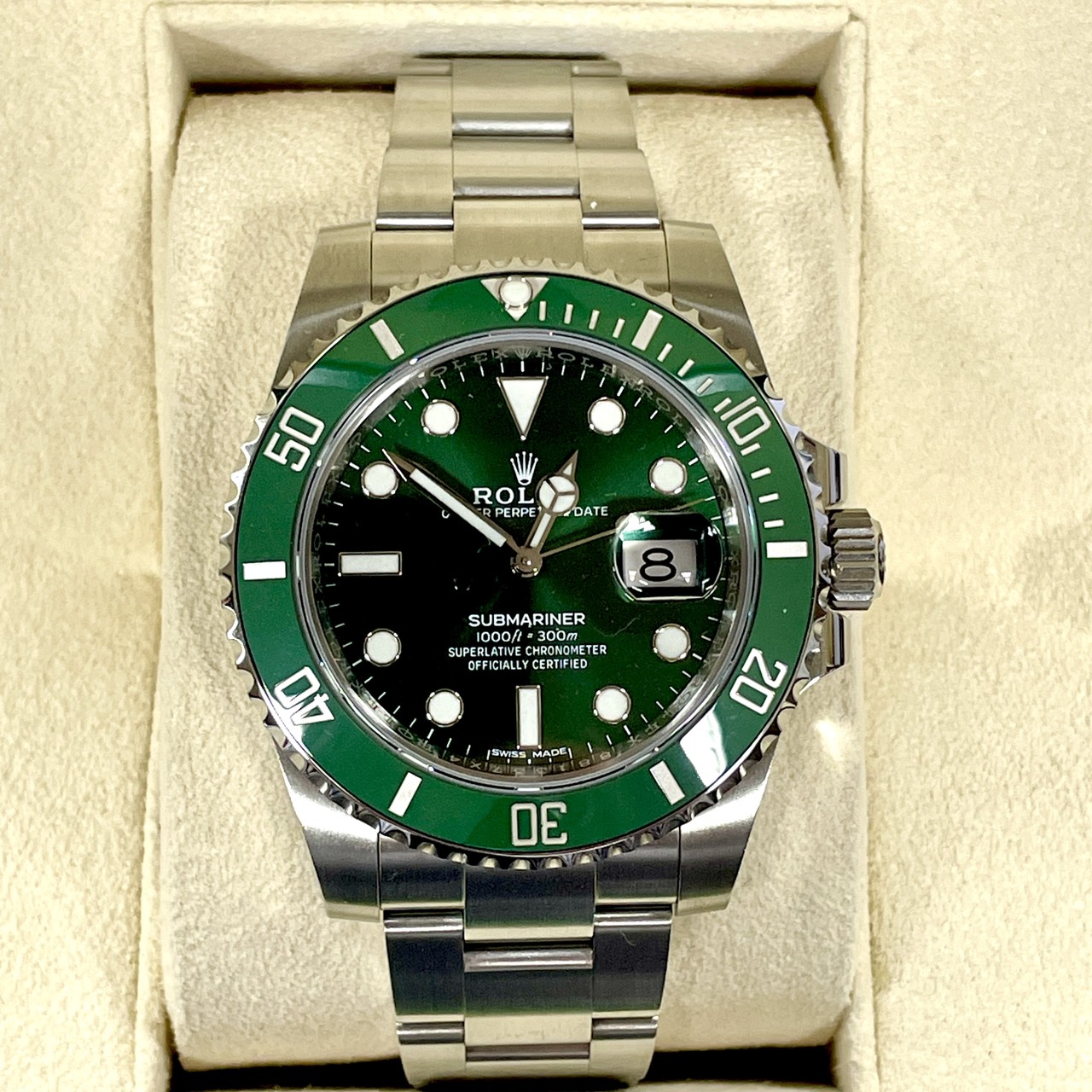 ROLEX (ロレックス) サブマリーナデイト 116610LV グリーン 新ギャラン
