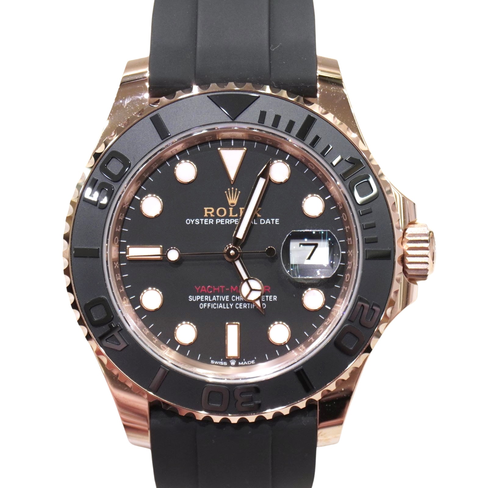 ROLEX (ロレックス) ヨットマスター40 腕時計 126655 ブラック ERG