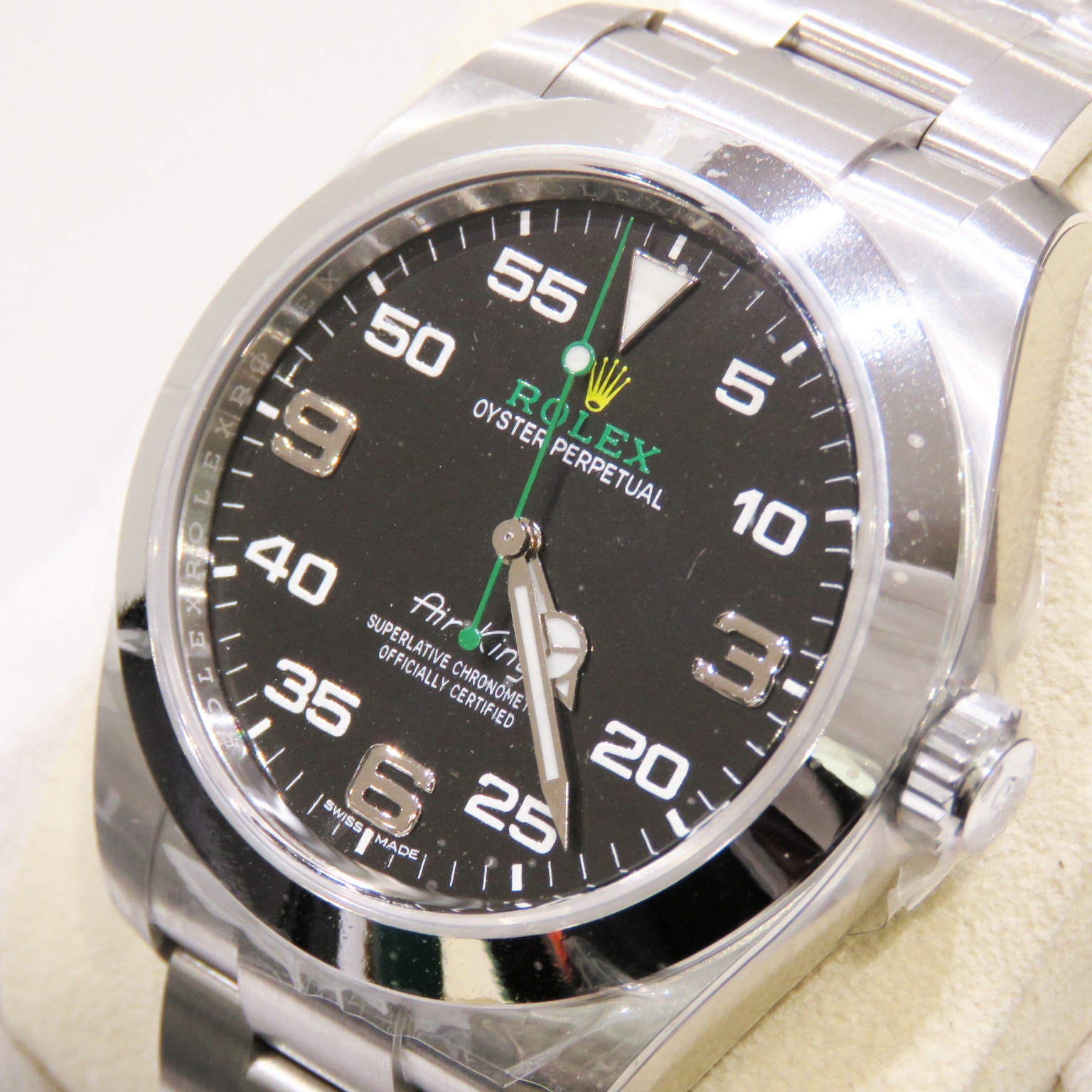 ROLEX (����å���) �������� �ӻ��� 116900 �֥�å� SS ���������� ̤Ĵ�� ��°�ʴ��� ̤���� A-032 ���Ź