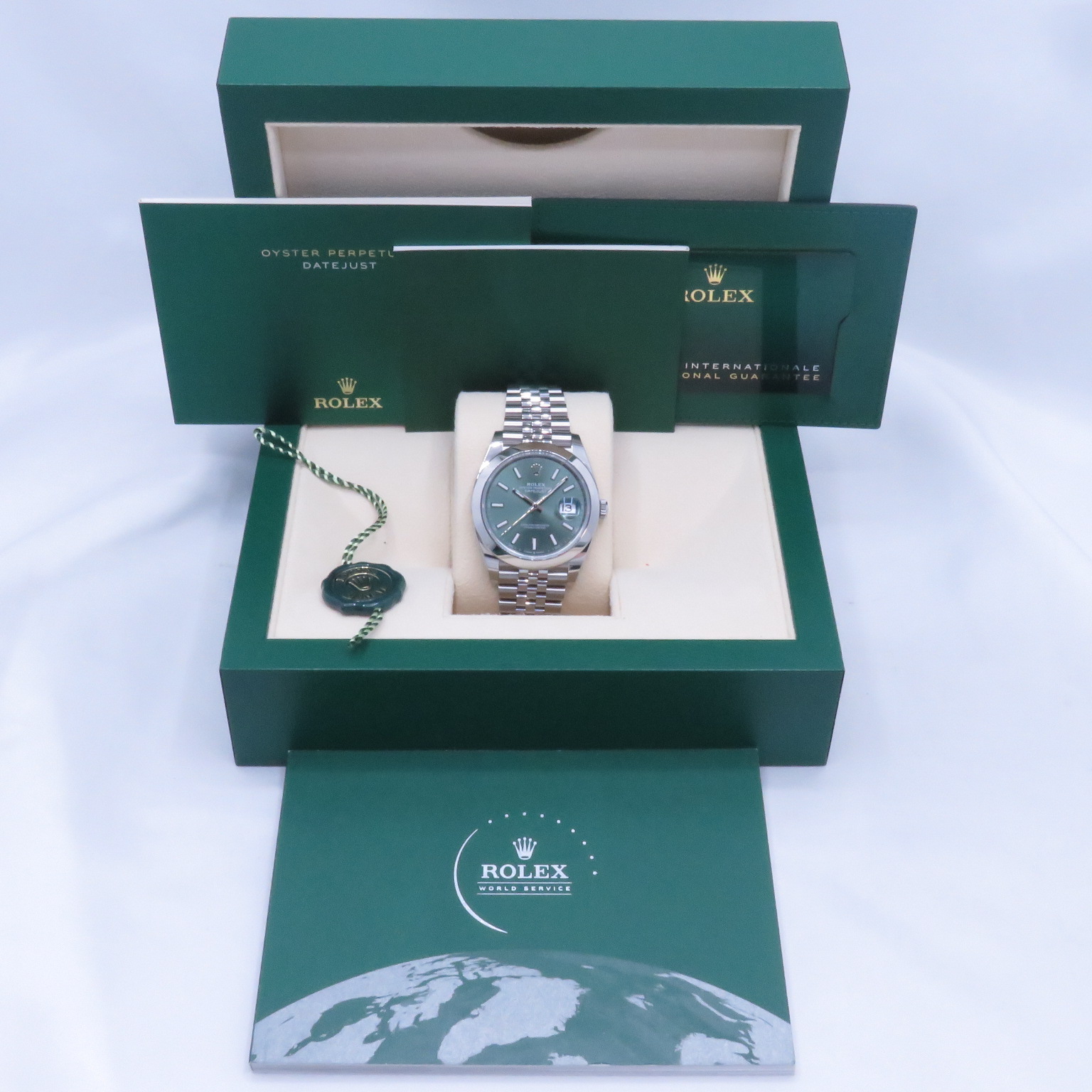 ROLEX(����å���)/�ǥ��ȥ��㥹��41/126300/�ߥ�ȥ��꡼��/����ӥ꡼/2025.1��/̤����/NAC-636��̾�Ų�Ź��