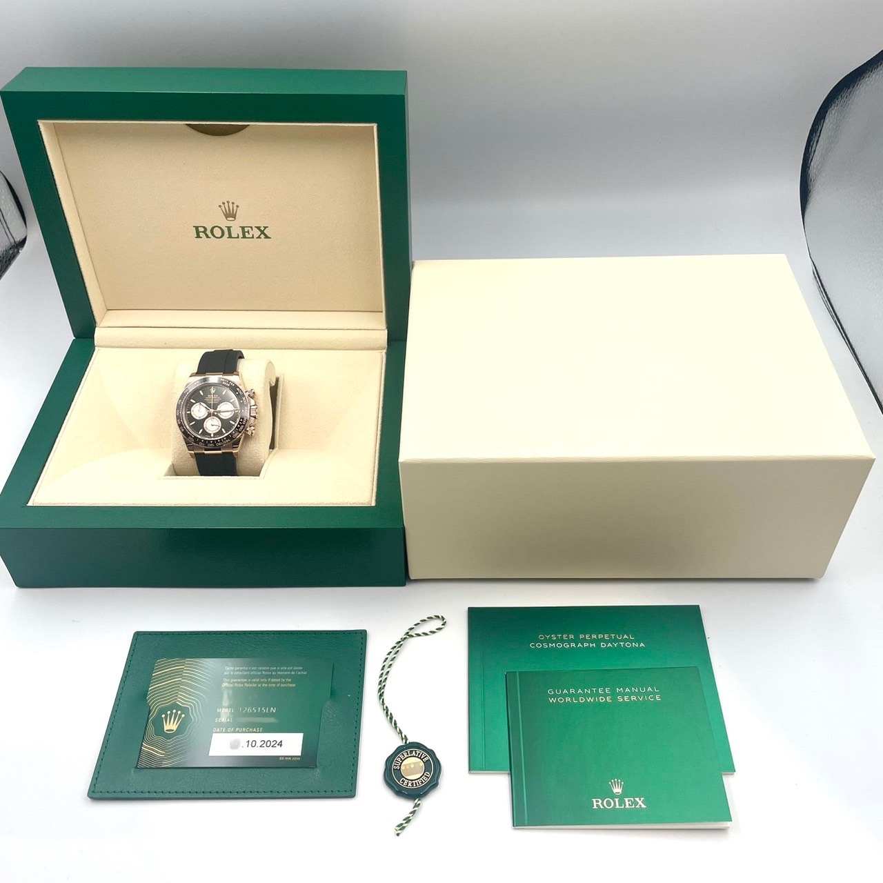 ROLEX(����å���) �ǥ��ȥ� 126515LN �֥�å��ߥ�������� �����ե� 2024ǯ10�� ̤���� CAT-971 (���ض�Ź)
