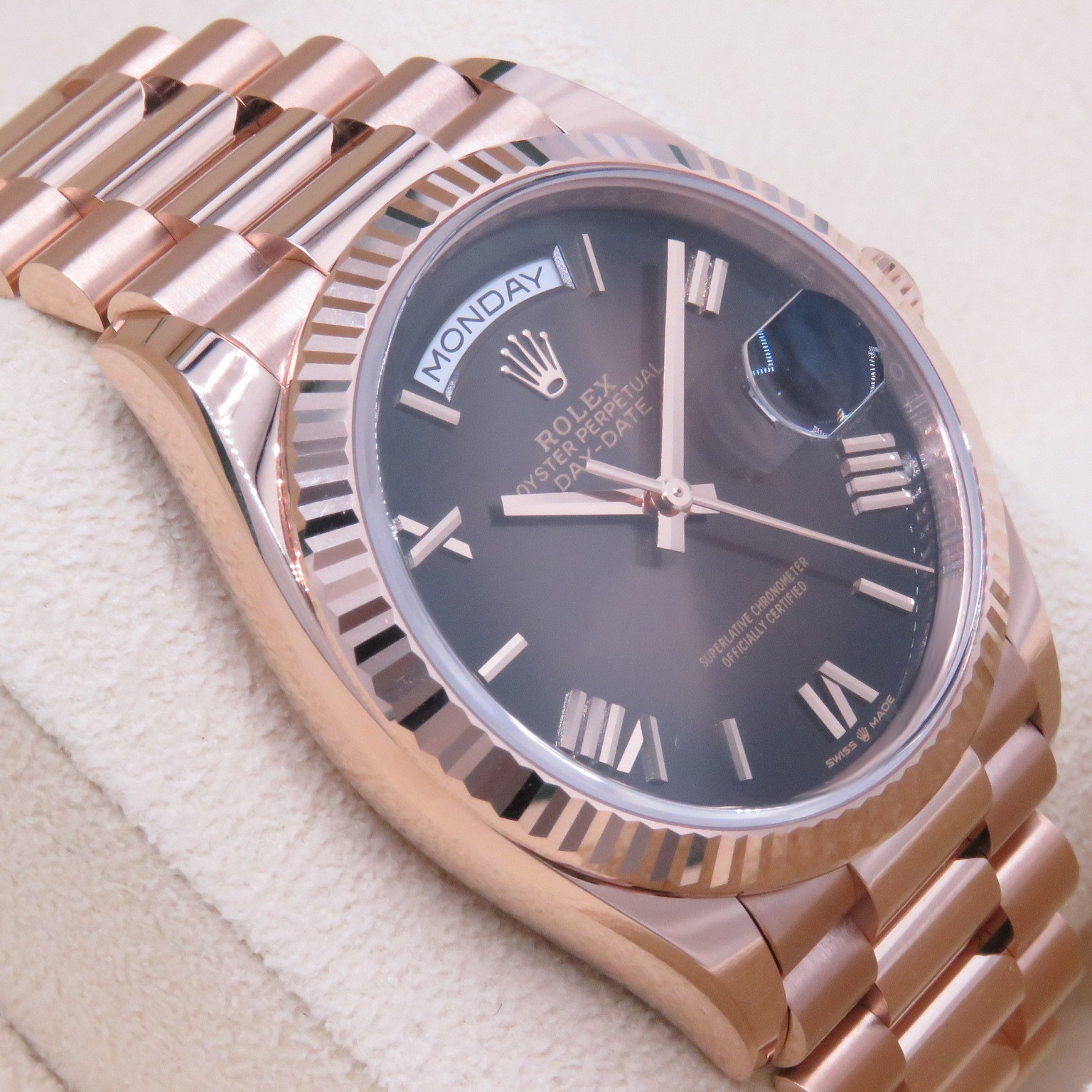 ROLEX(����å���)/�ǥ��ǥ���36/128235/�֥饦�󥪥�֥�/2025.4��/����Ĵͭ/����Ʊ��/NAC-568��̾�Ų�Ź��