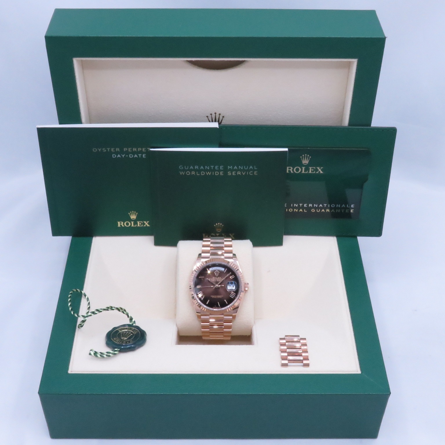 ROLEX(����å���)/�ǥ��ǥ���36/128235/�֥饦�󥪥�֥�/2025.4��/����Ĵͭ/����Ʊ��/NAC-568��̾�Ų�Ź��
