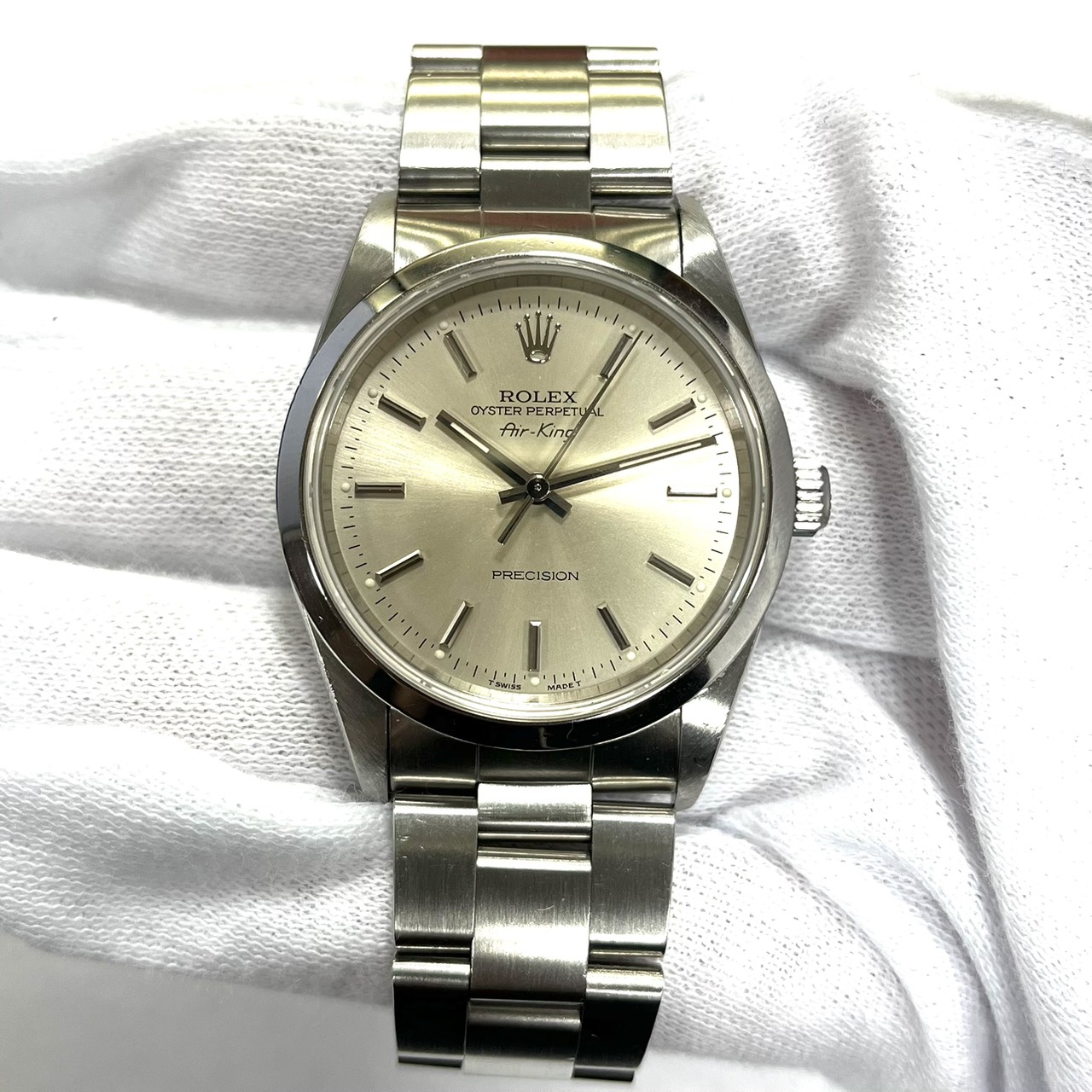 ROLEX（ロレックス）エアキング/14000 シルバー文字盤 1997年4月 中古 