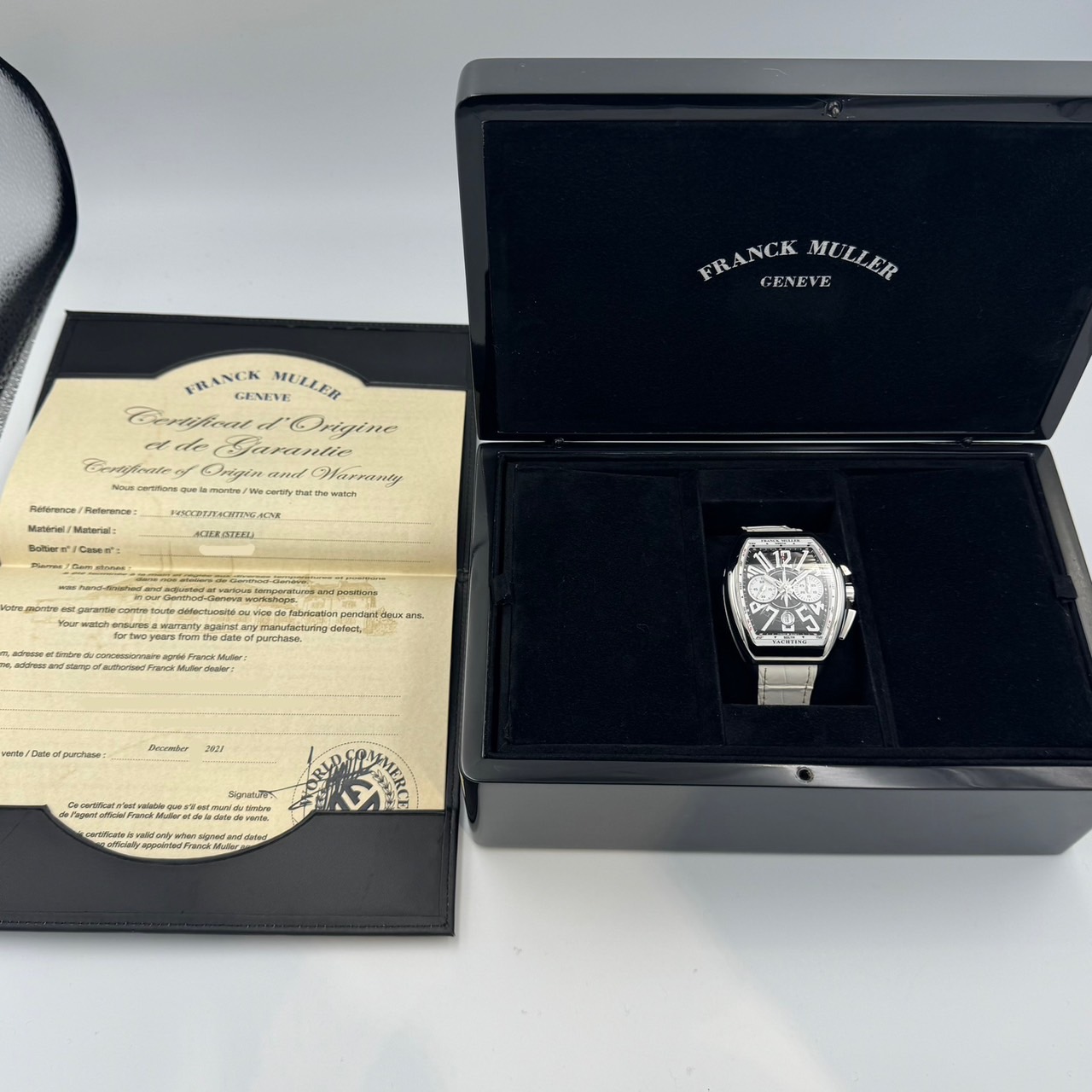 FRANCK MULLERʥե󥯥ߥ顼˥󥬡ɡΥ V45CCDTJ ֥åߥۥ磻  ضŹ CAT-766