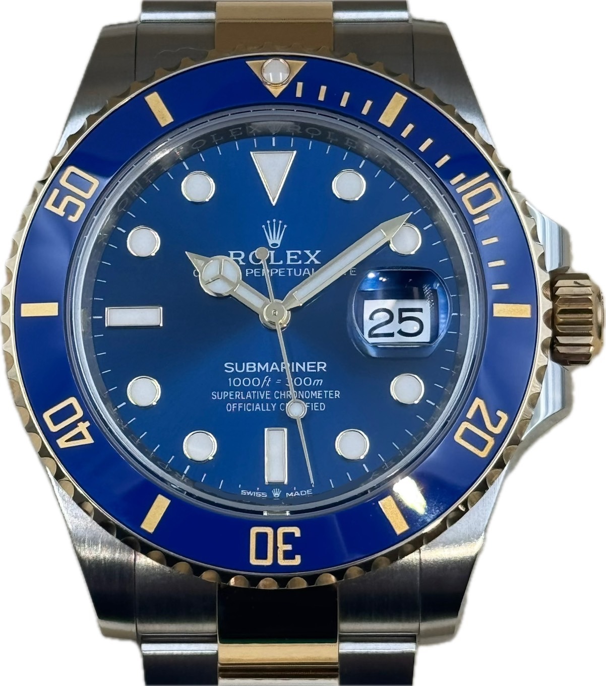 ROLEX(ロレックス) サブマリーナーデイト 126613LB ブルー SS/YG 未 