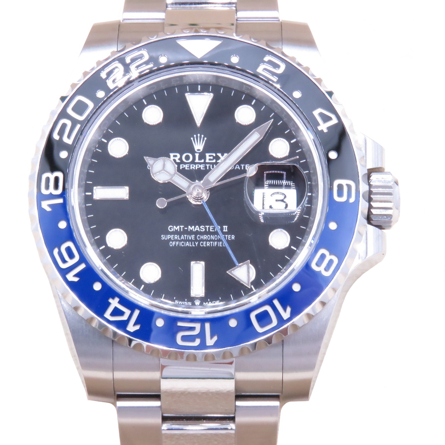 ROLEX(����å���)/GMT�ޥ�������/126710BLNR/�Хåȥޥ�/����������/����Ĵͭ/2022.4��/���B/NAC-352��̾�Ų�Ź��