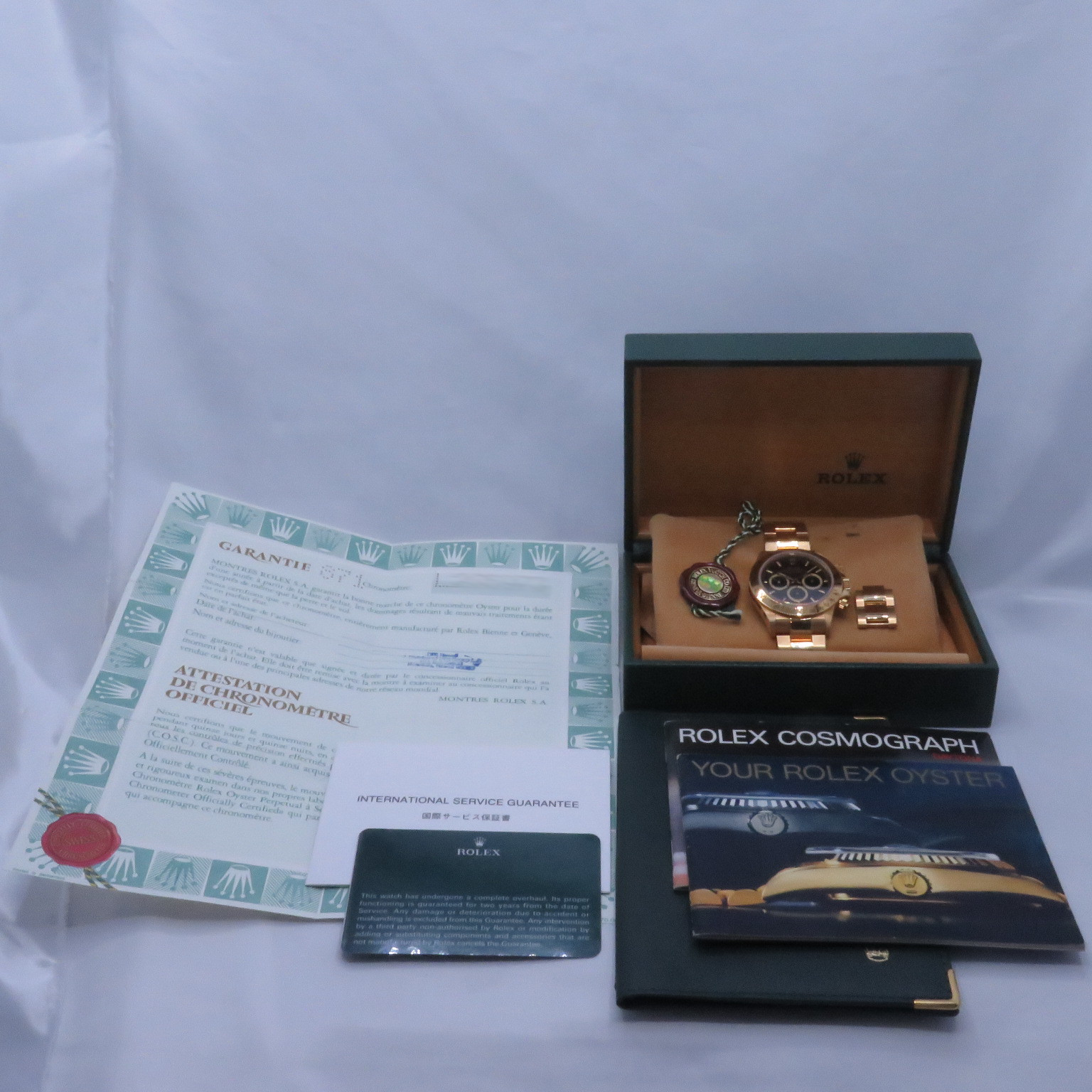ROLEX(����å���)/�����⥰��եǥ��ȥ�/16528/�֥�å�/YG/L��/���饹�礱ͭ/��ͭ/�Ǻ�ͭ/���A/NAC-411��̾�Ų�Ź��