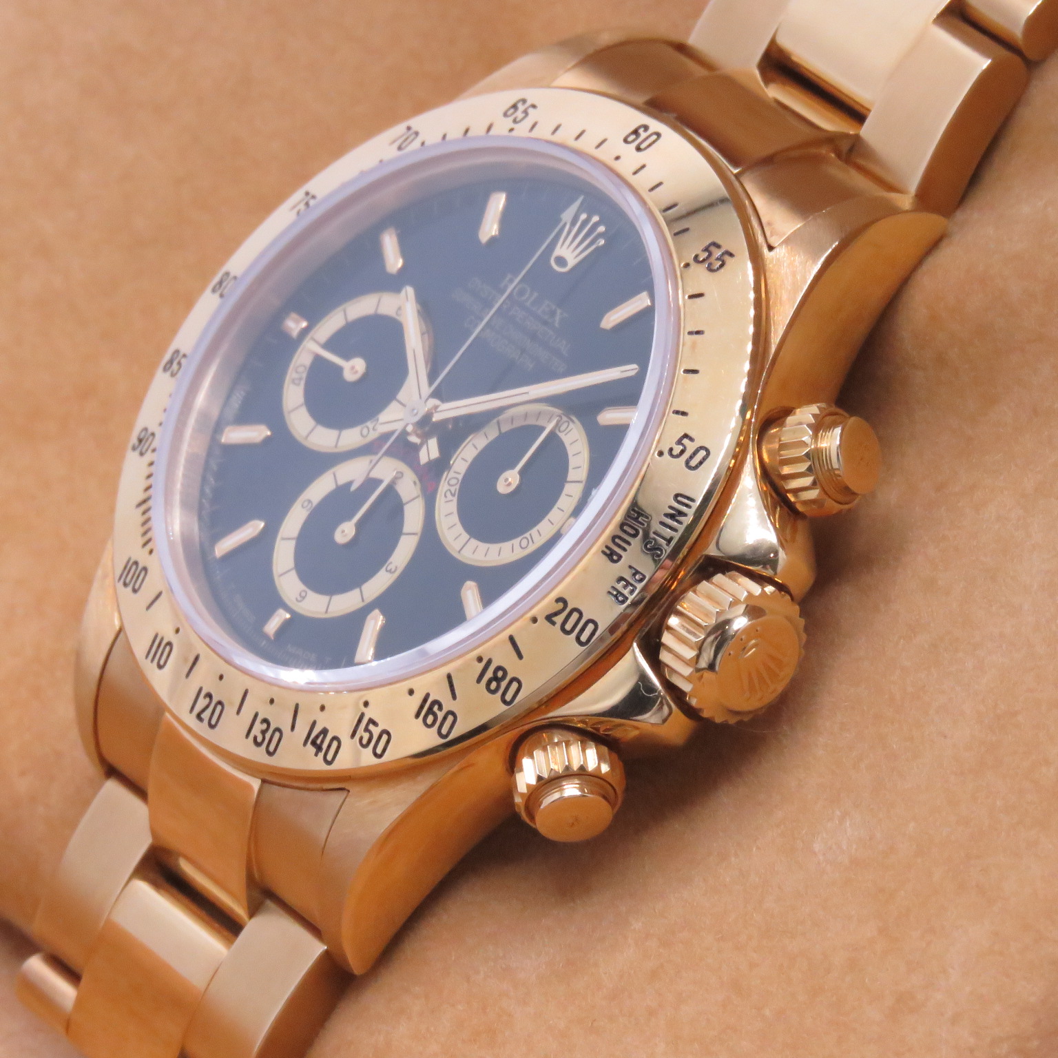 ROLEX(����å���)/�����⥰��եǥ��ȥ�/16528/�֥�å�/YG/L��/���饹�礱ͭ/��ͭ/�Ǻ�ͭ/���A/NAC-411��̾�Ų�Ź��